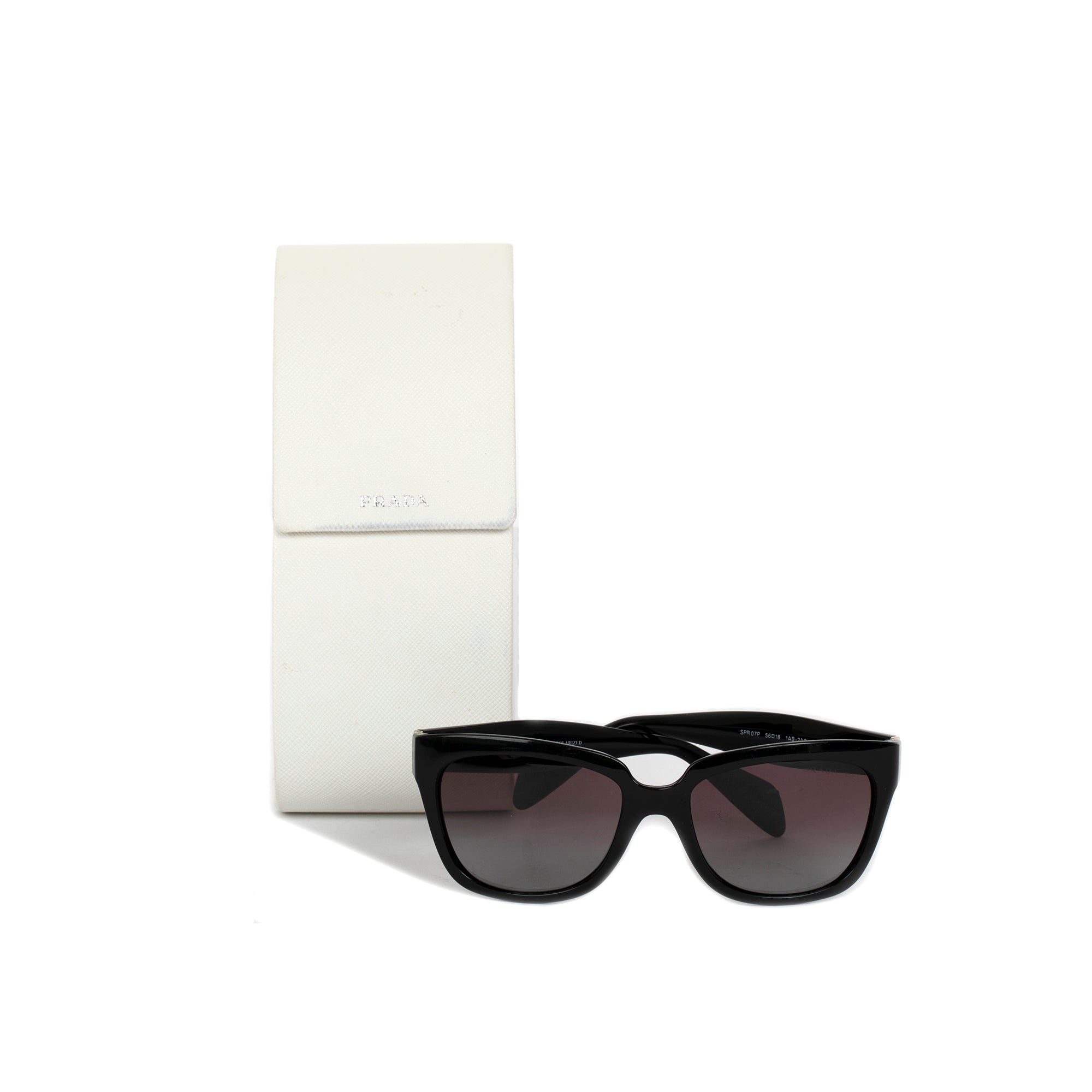 Prada SPR07P Square Sunglasses w/ Case – Oliver Jewellery