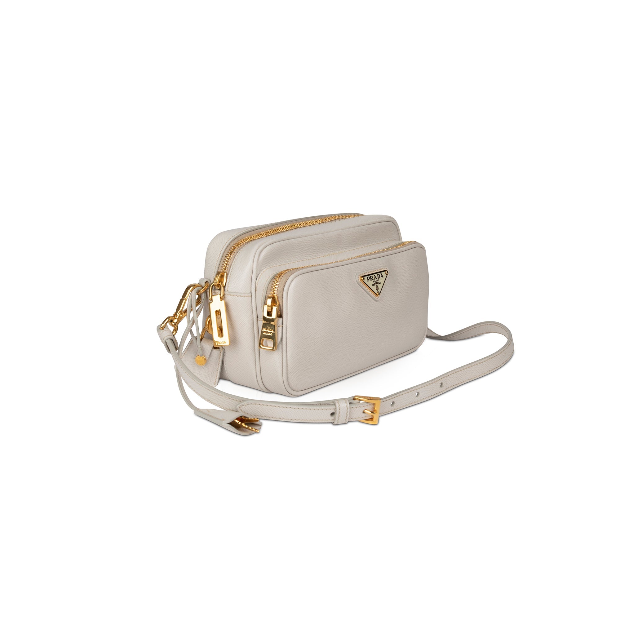 Prada Saffiano Camera Crossbody Bag