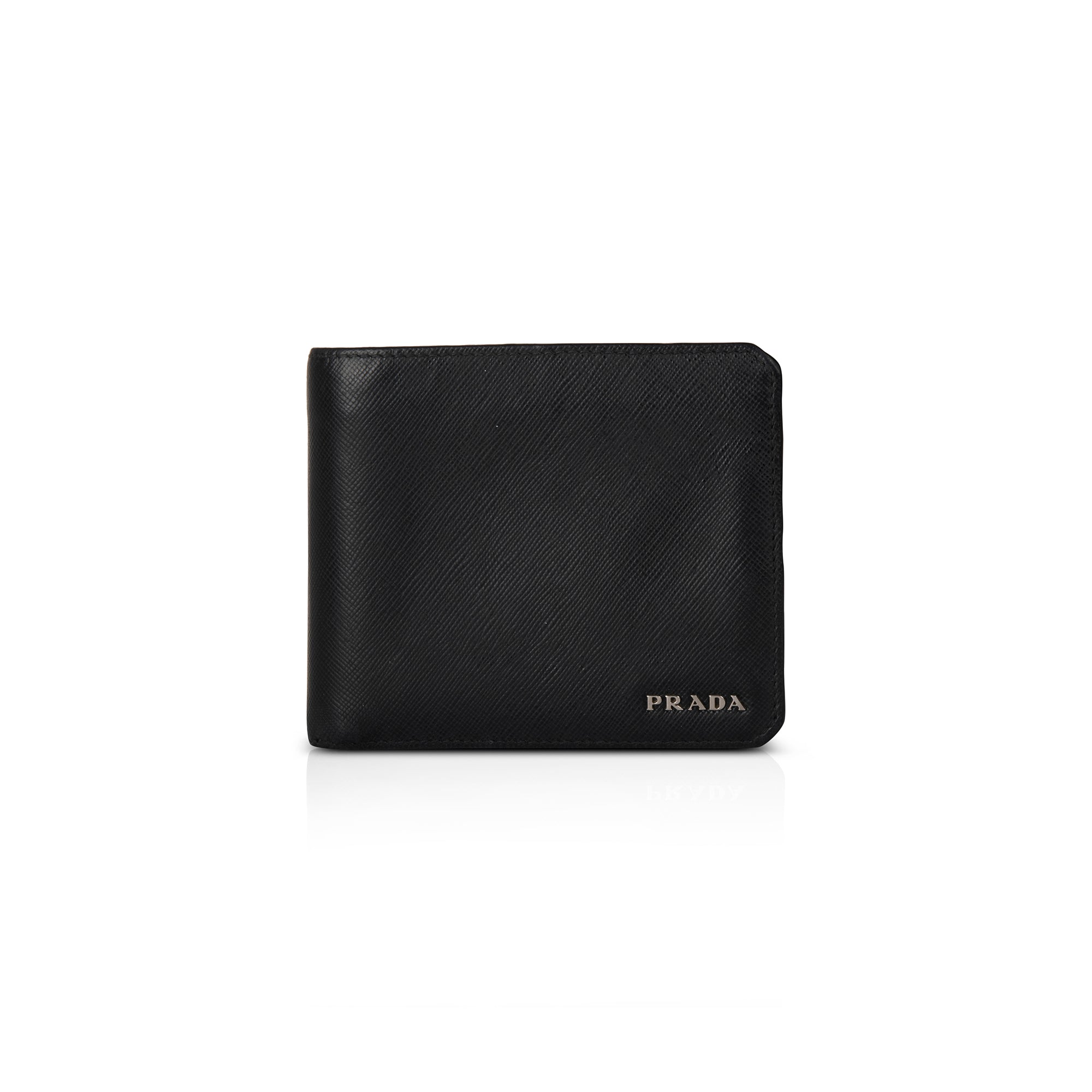 Prada Saffiano Leather Bifold Wallet