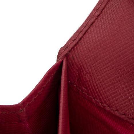 Prada Saffiano Leather Bow Wallet