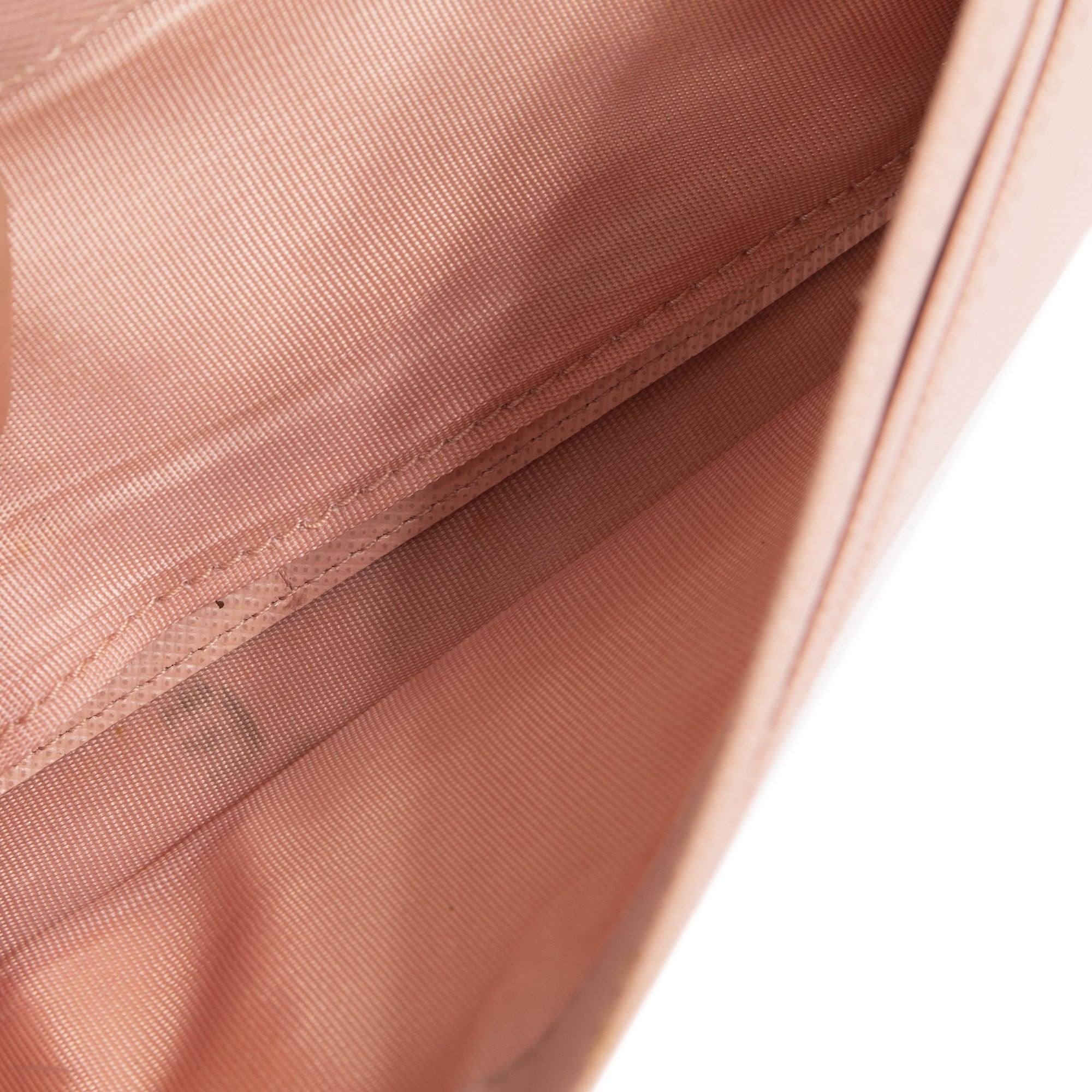 Prada Saffiano Leather Bow Wallet