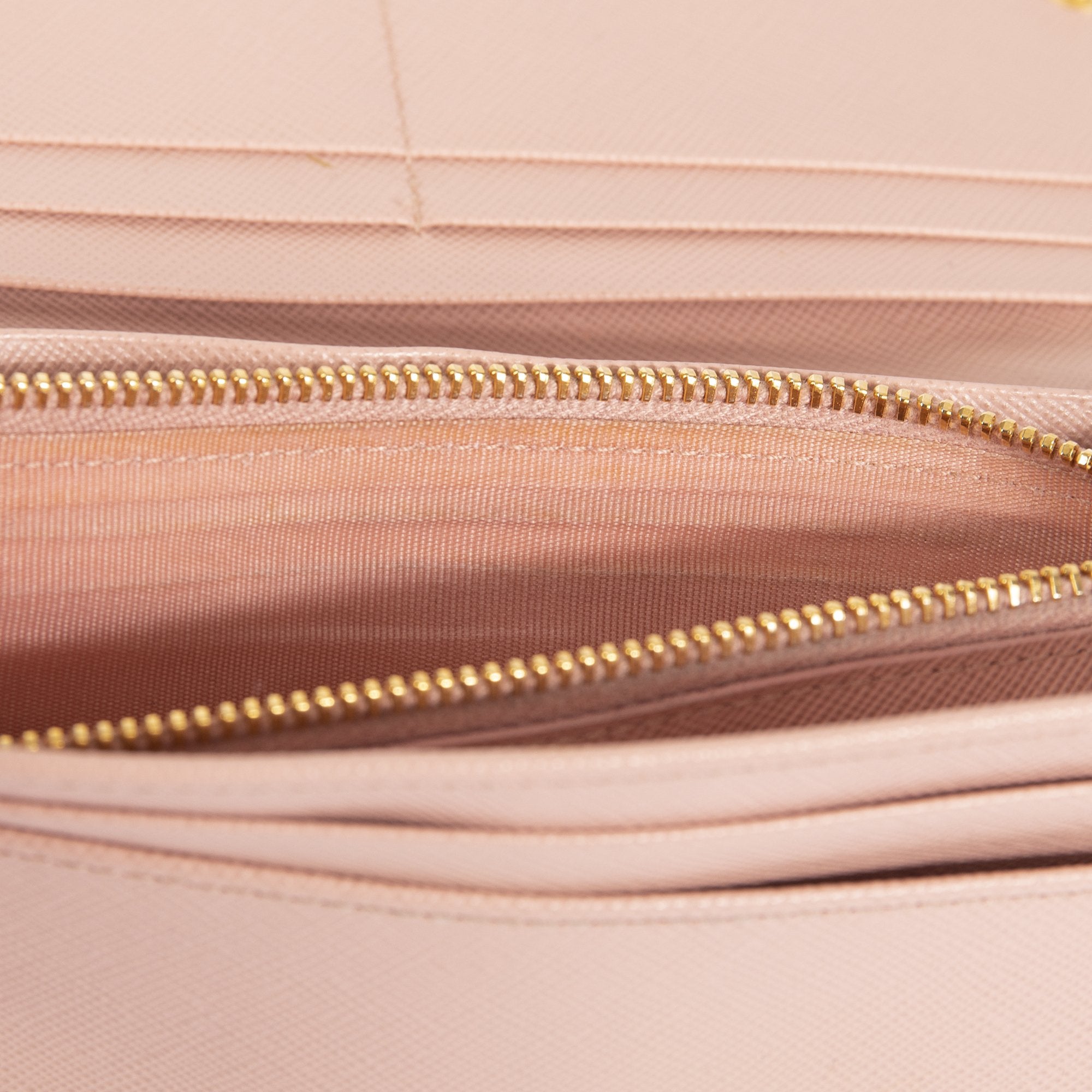 Prada Saffiano Leather Bow Wallet