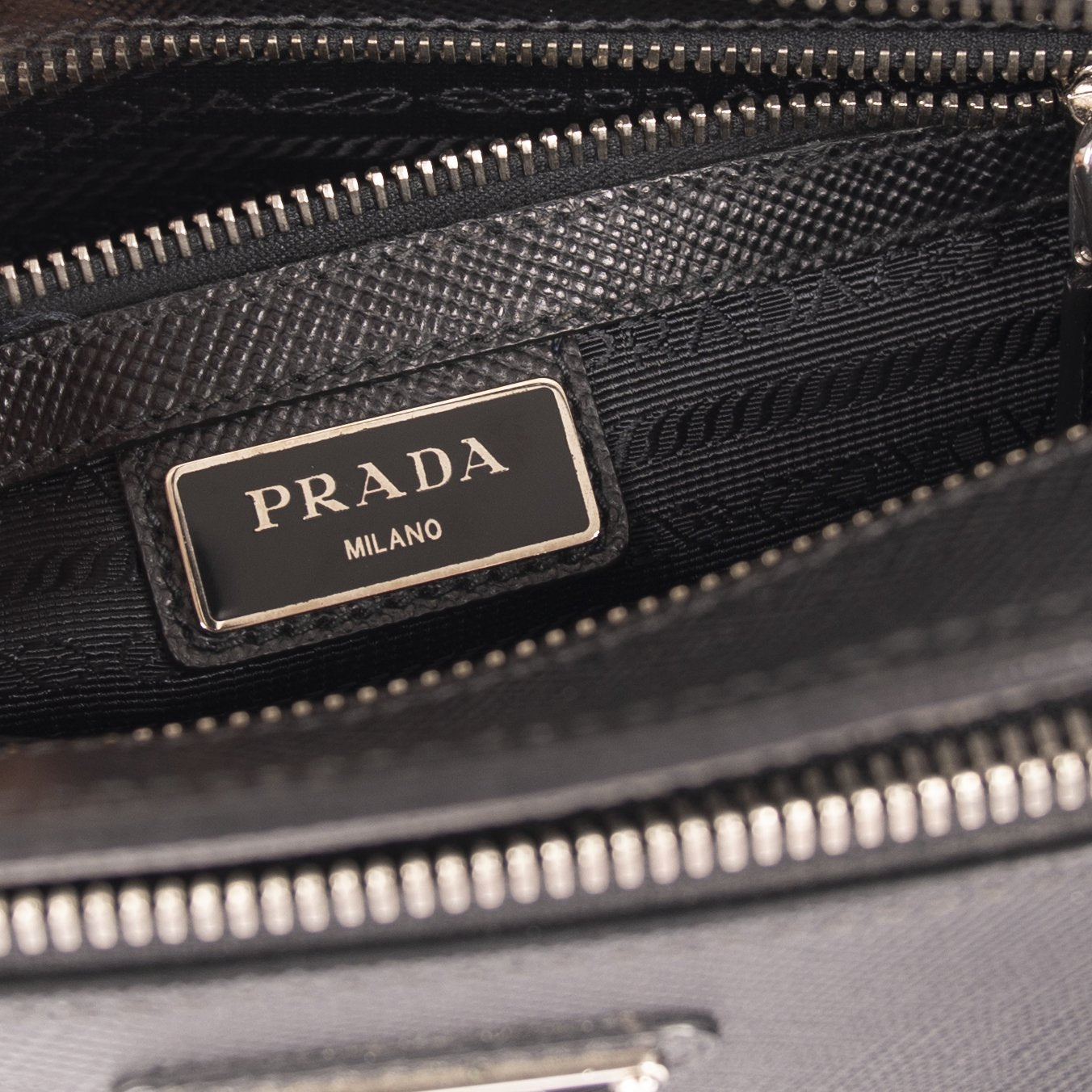 Prada Saffiano Leather Messenger Bag