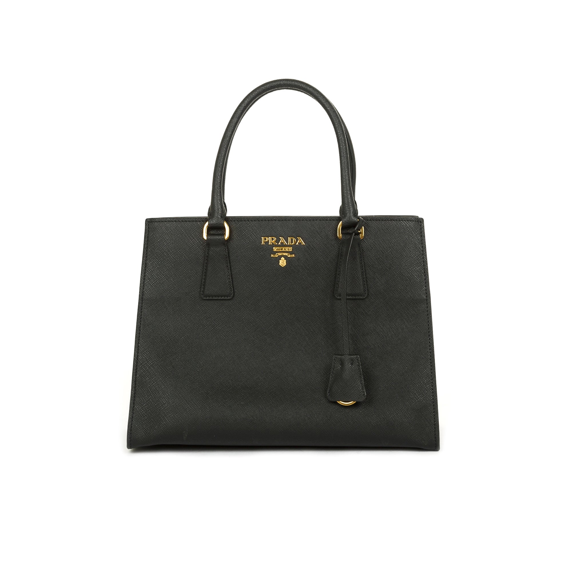 Prada Saffiano Leather Tote w/ Strap