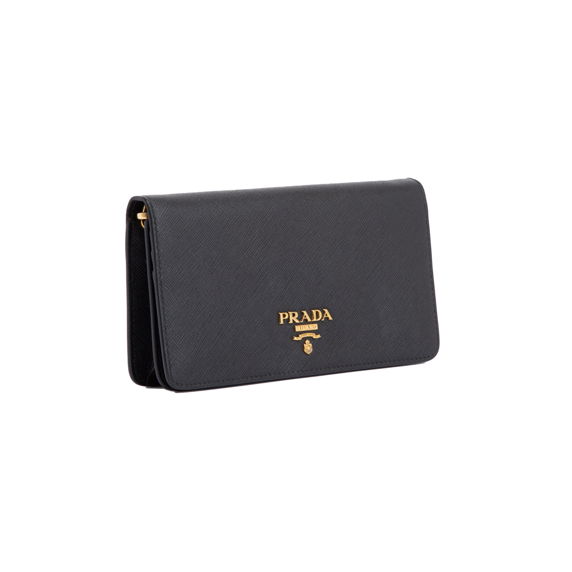 Prada Saffiano Lux Wallet on Chain