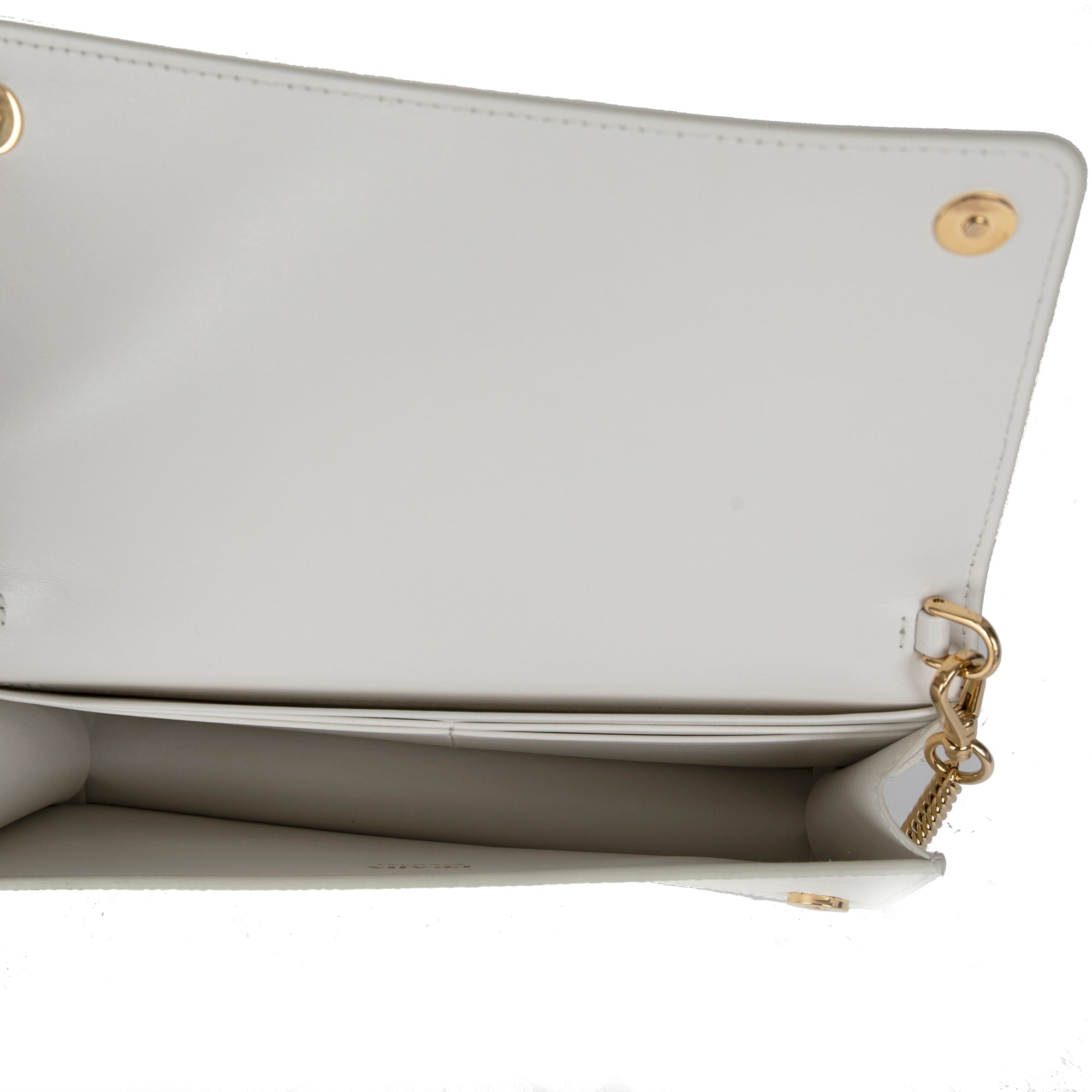 Prada Saffiano Lux Wallet on Chain w/ Authenticity Card