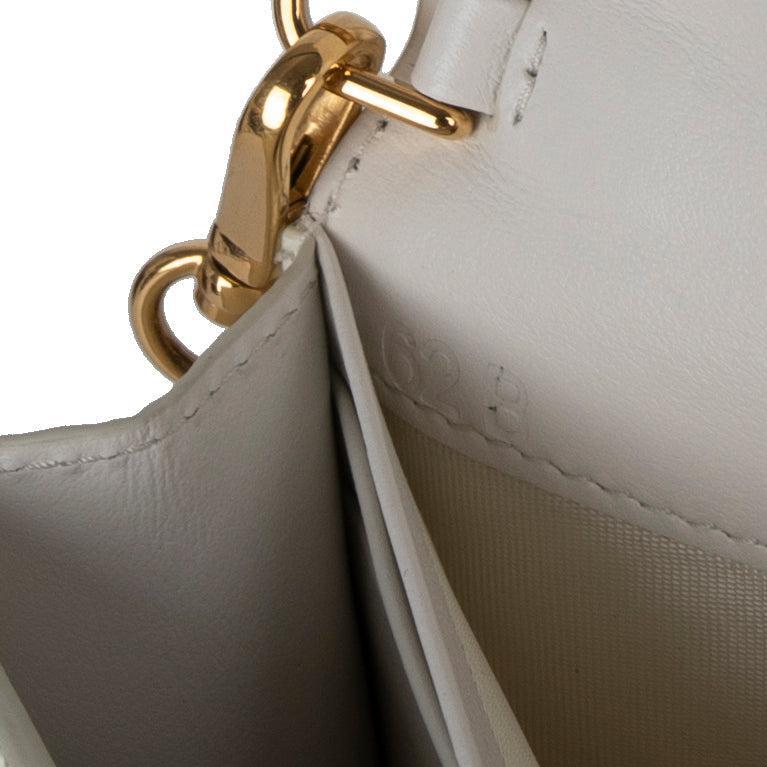 Prada Saffiano Lux Wallet on Chain w/ Authenticity Card