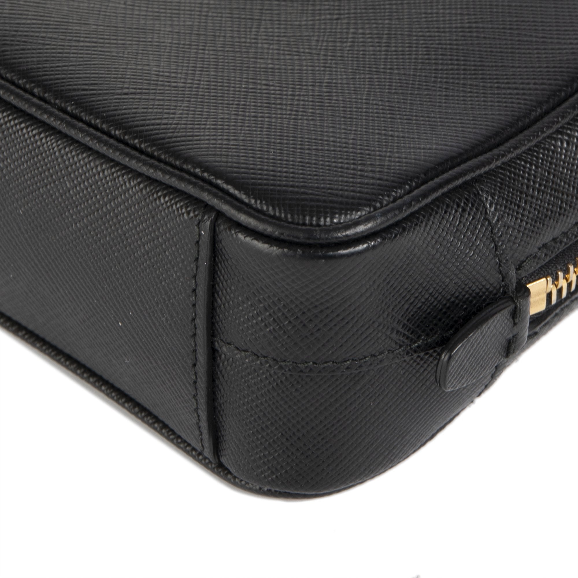 Prada Saffiano Mini Camera Crossbody Bag