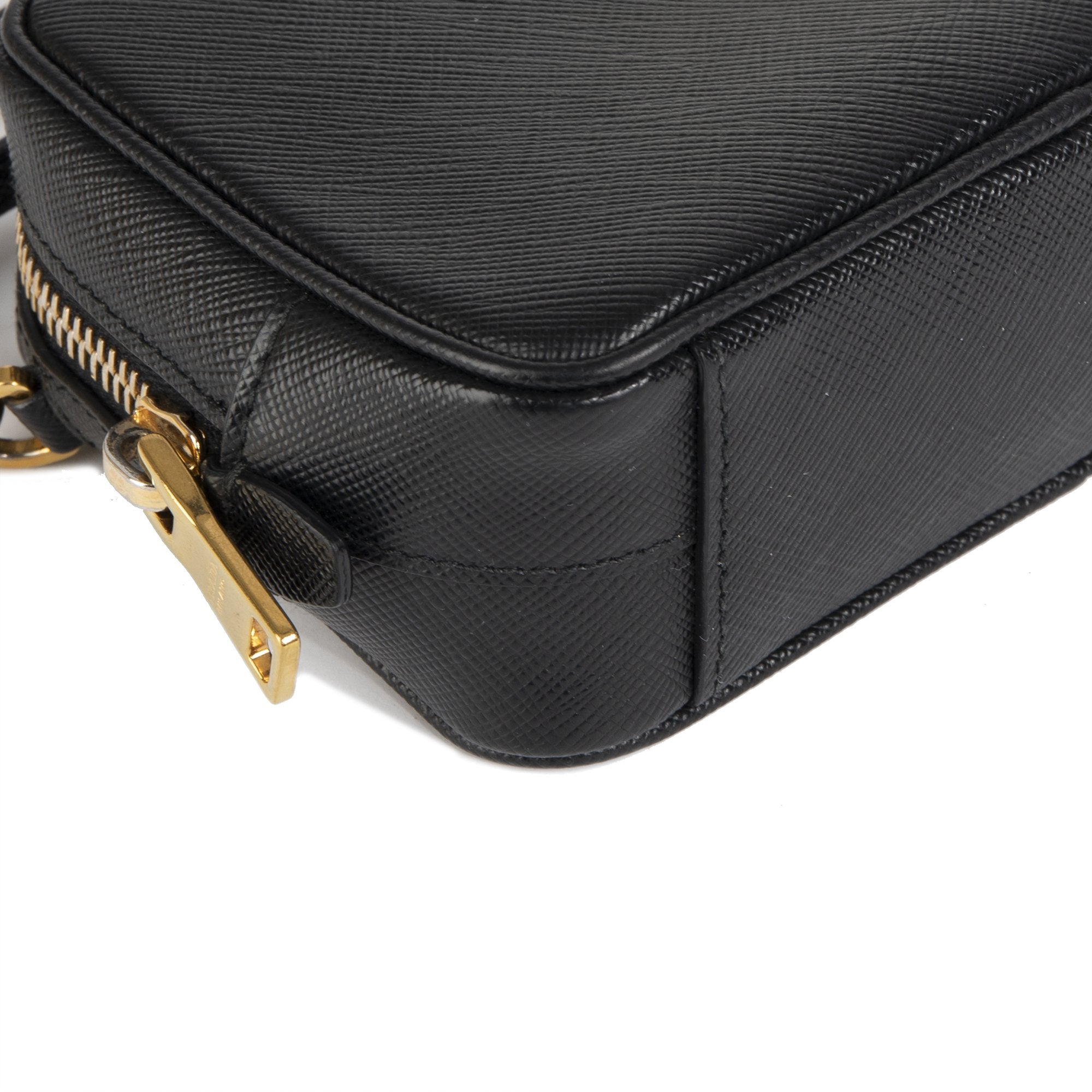 Prada Saffiano Mini Camera Crossbody Bag