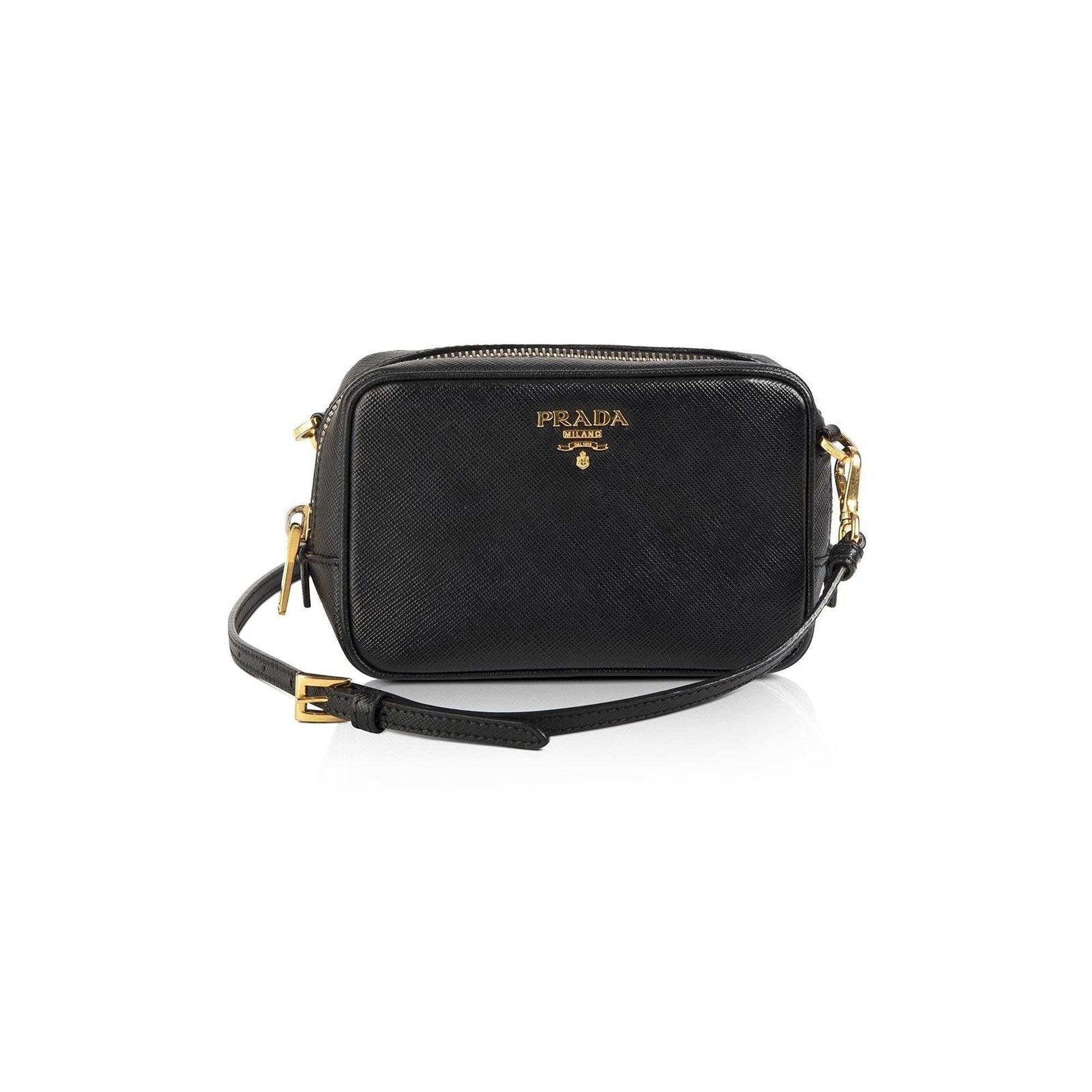 Prada Saffiano Mini Camera Crossbody Bag – Oliver Jewellery