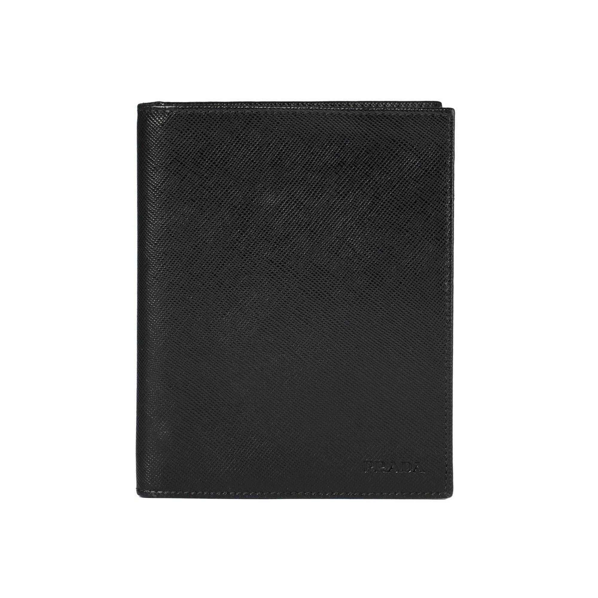Prada Saffiano Passport Holder