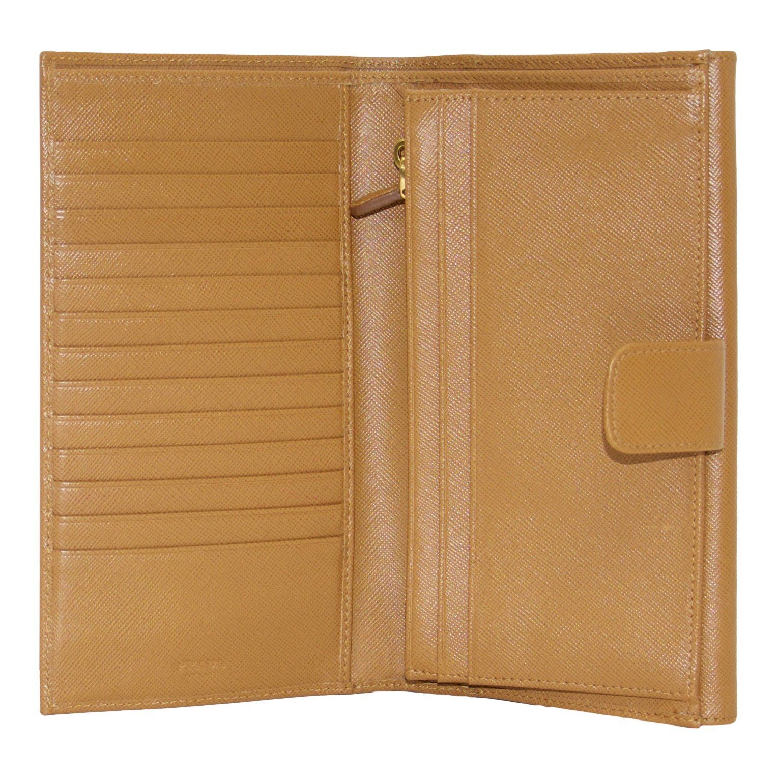 Prada Saffiano Travel Wallet
