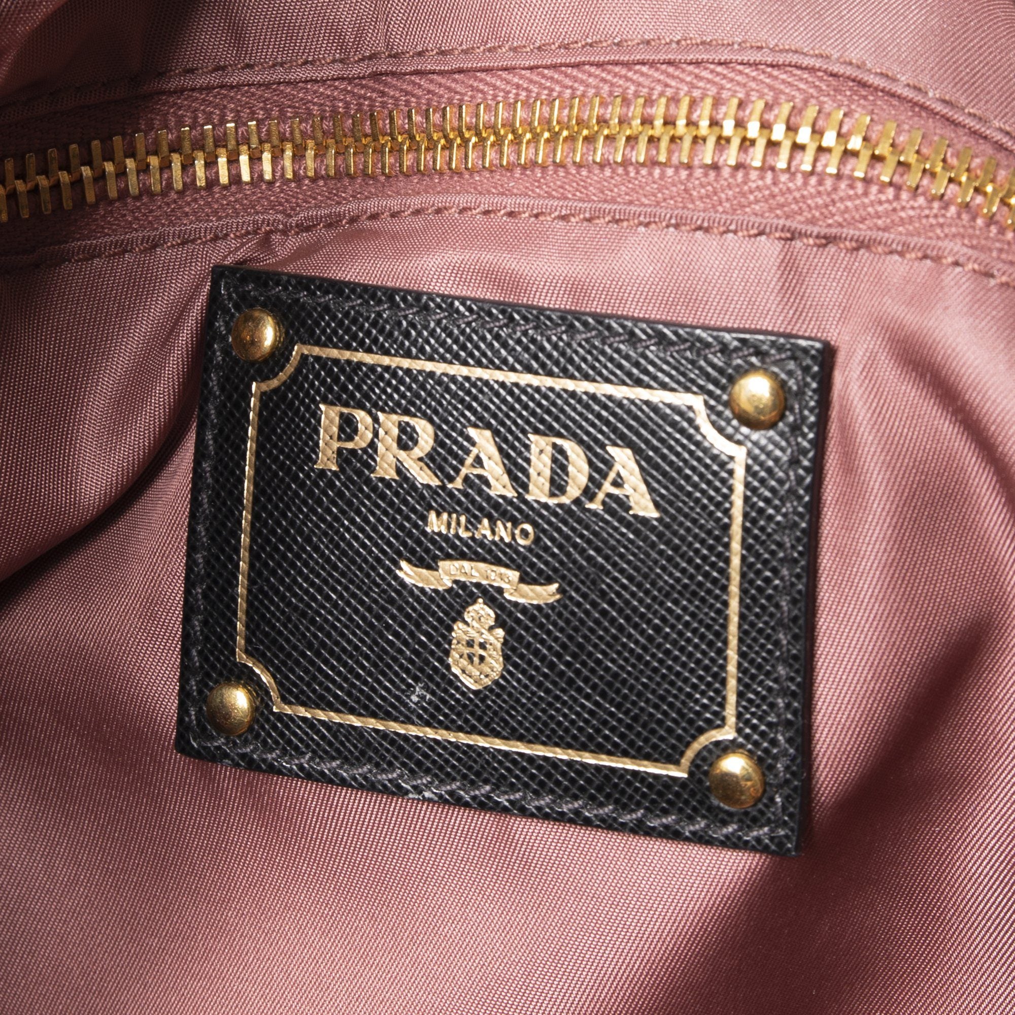 Prada Saffiano-Trimmed Vela Nylon Tote