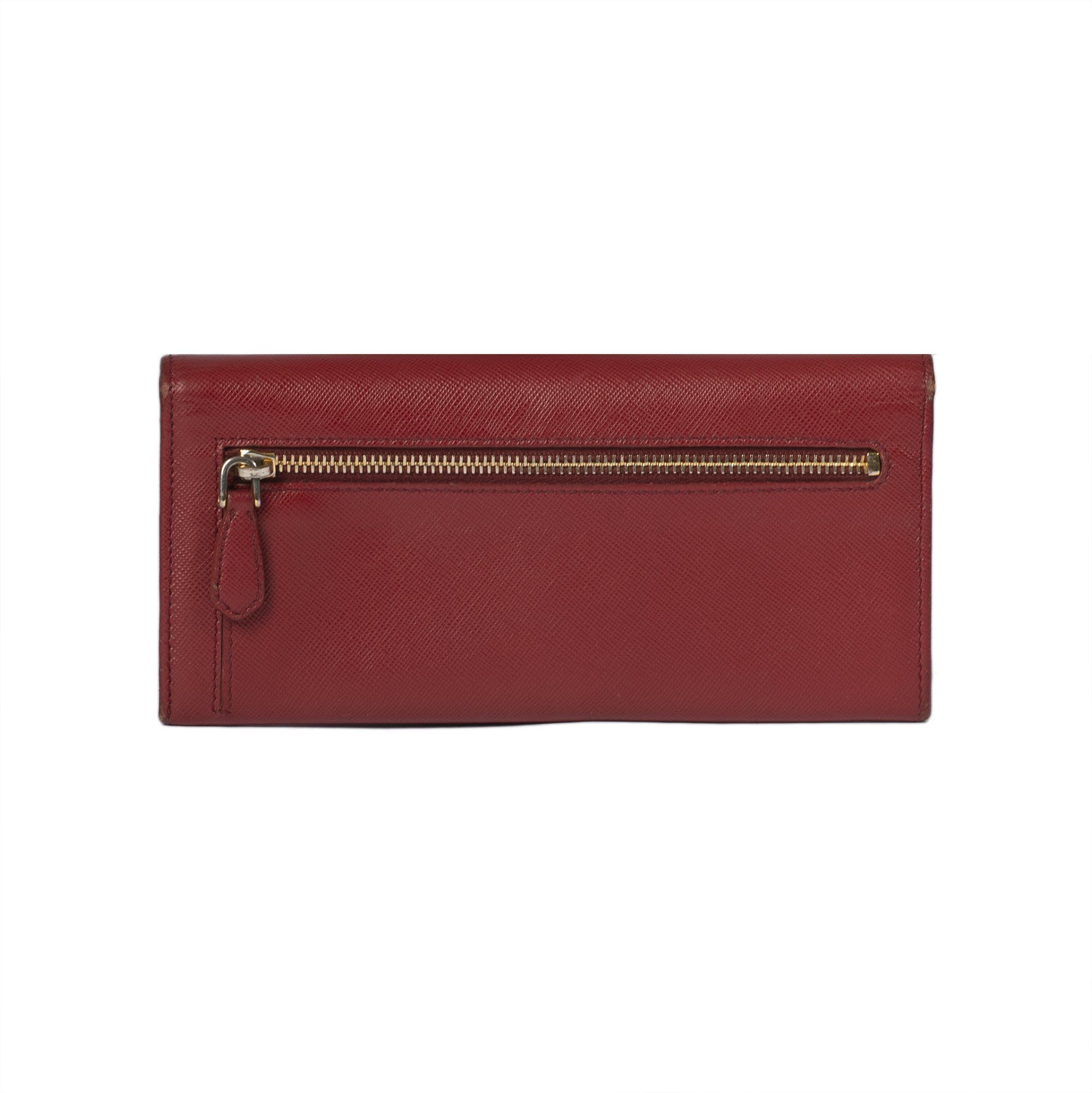 Prada Saffiano Wallet