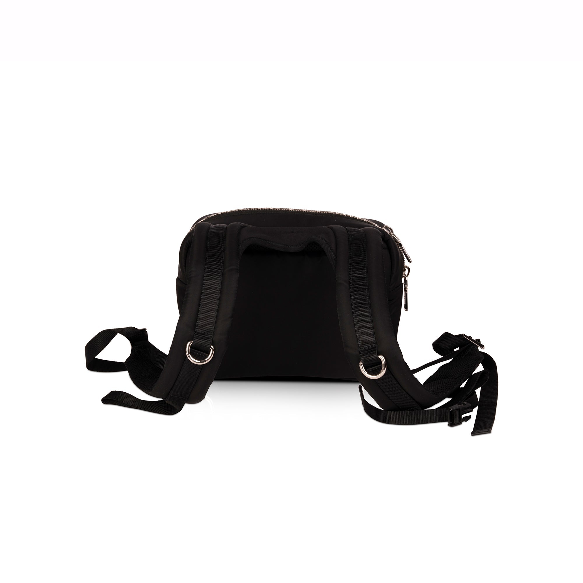 Prada Small Logo Patch Tessuto Nylon Backpack