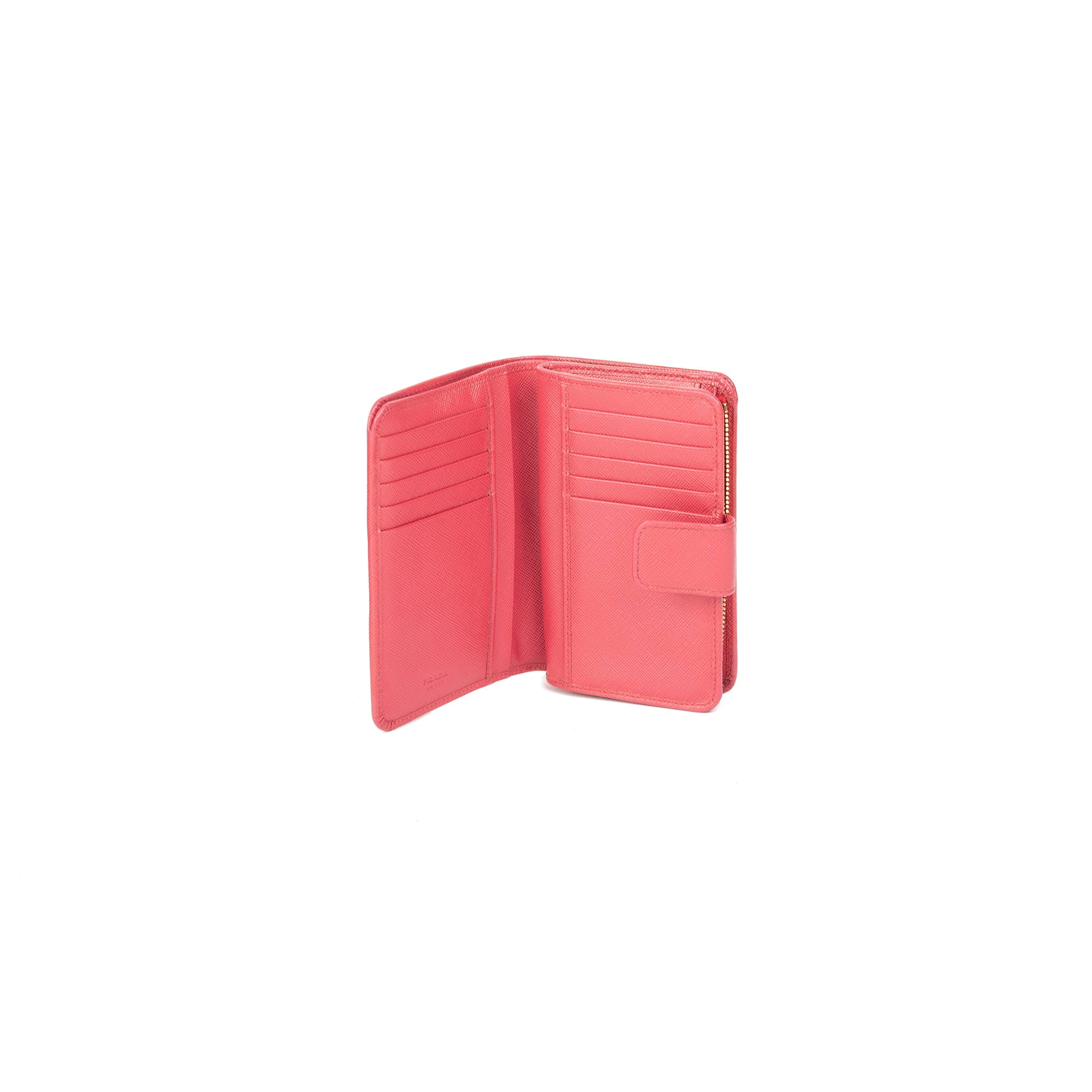 Prada Small Saffiano Leather Wallet