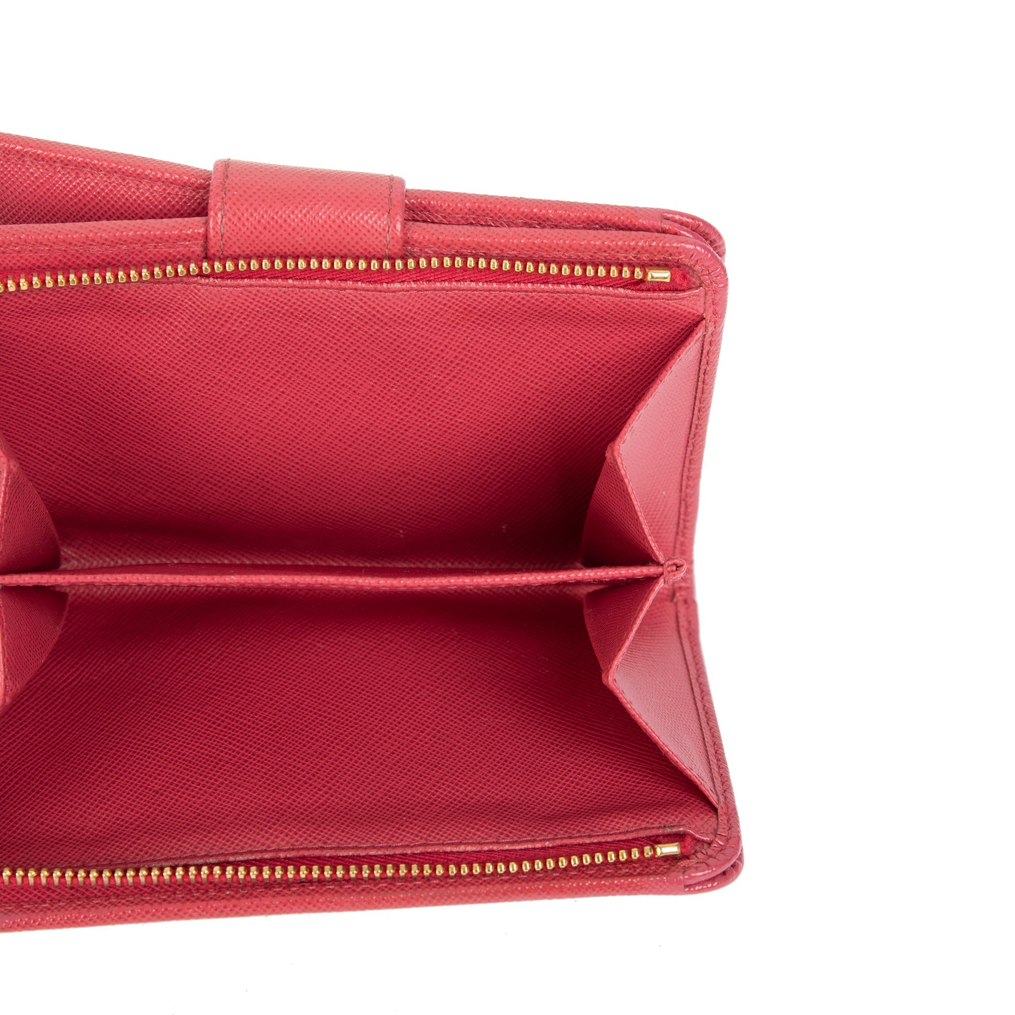 Prada Small Saffiano Leather Wallet