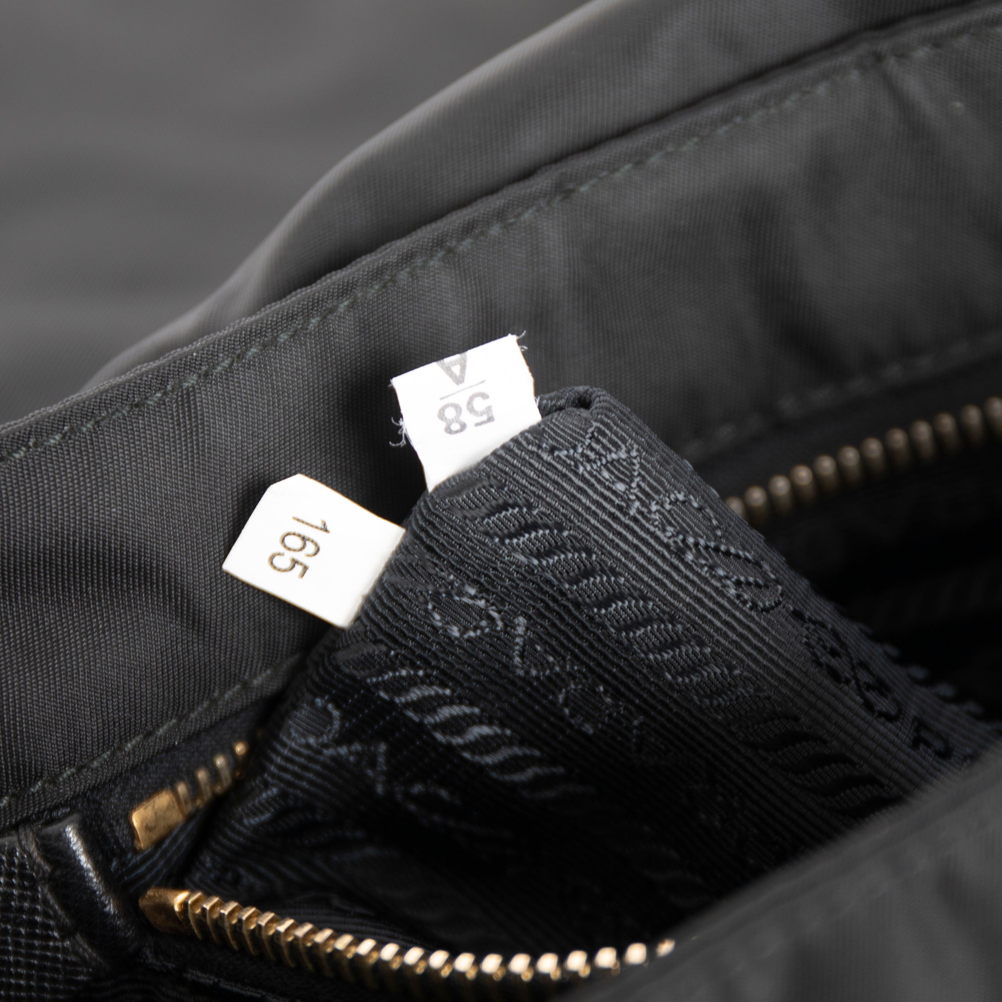 Prada Tessuto Buckle Crossbody Bag