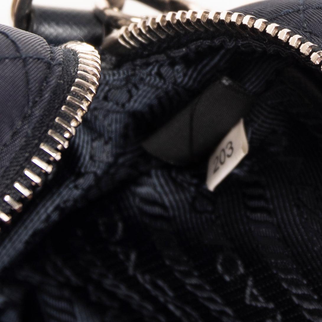 Prada Tessuto Nylon Impuntu Quilted Crossbody Bag