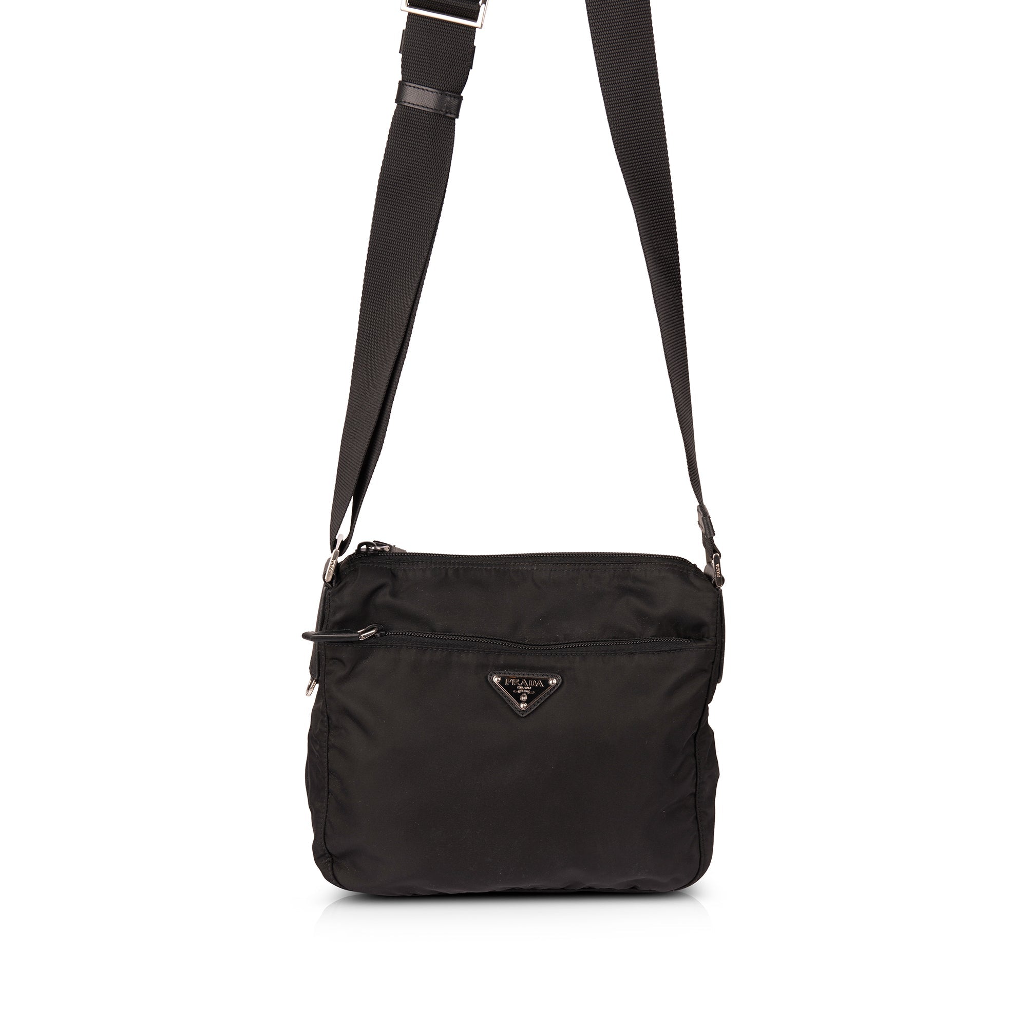 Prada Tessuto Nylon Messenger Bag