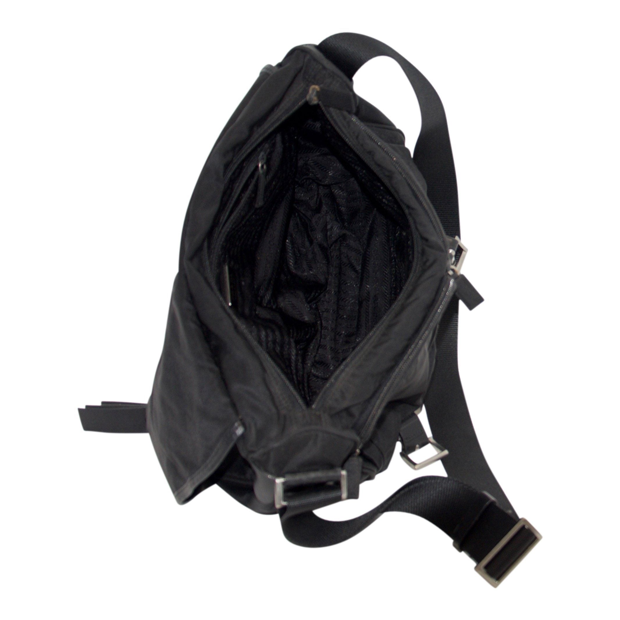 Prada Tessuto Nylon Messenger Bag