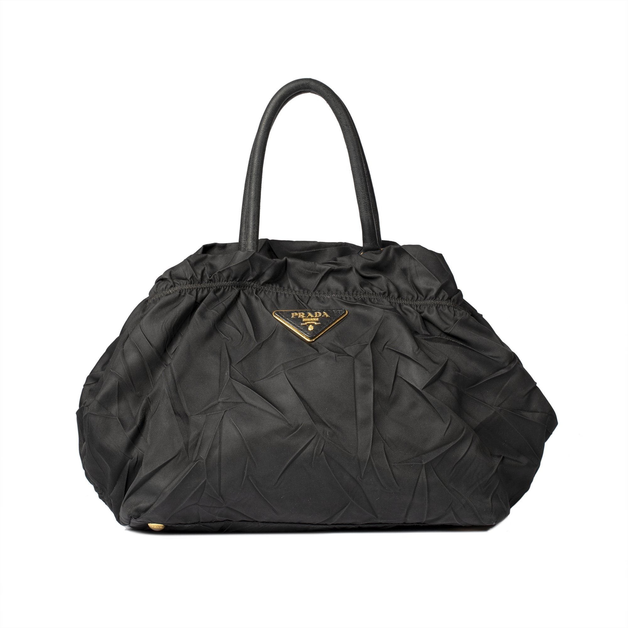 Prada Tessuto Nylon Tassel Handbag – OLIVER'S