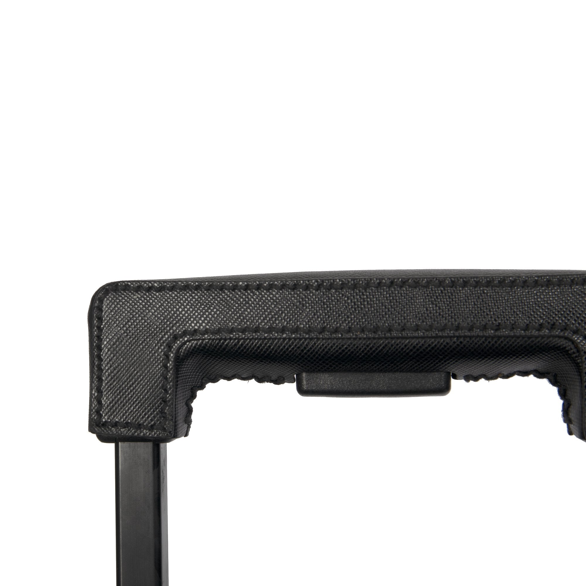 Prada Tessuto Saffiano-Trimmed Trolley Rolling Luggage