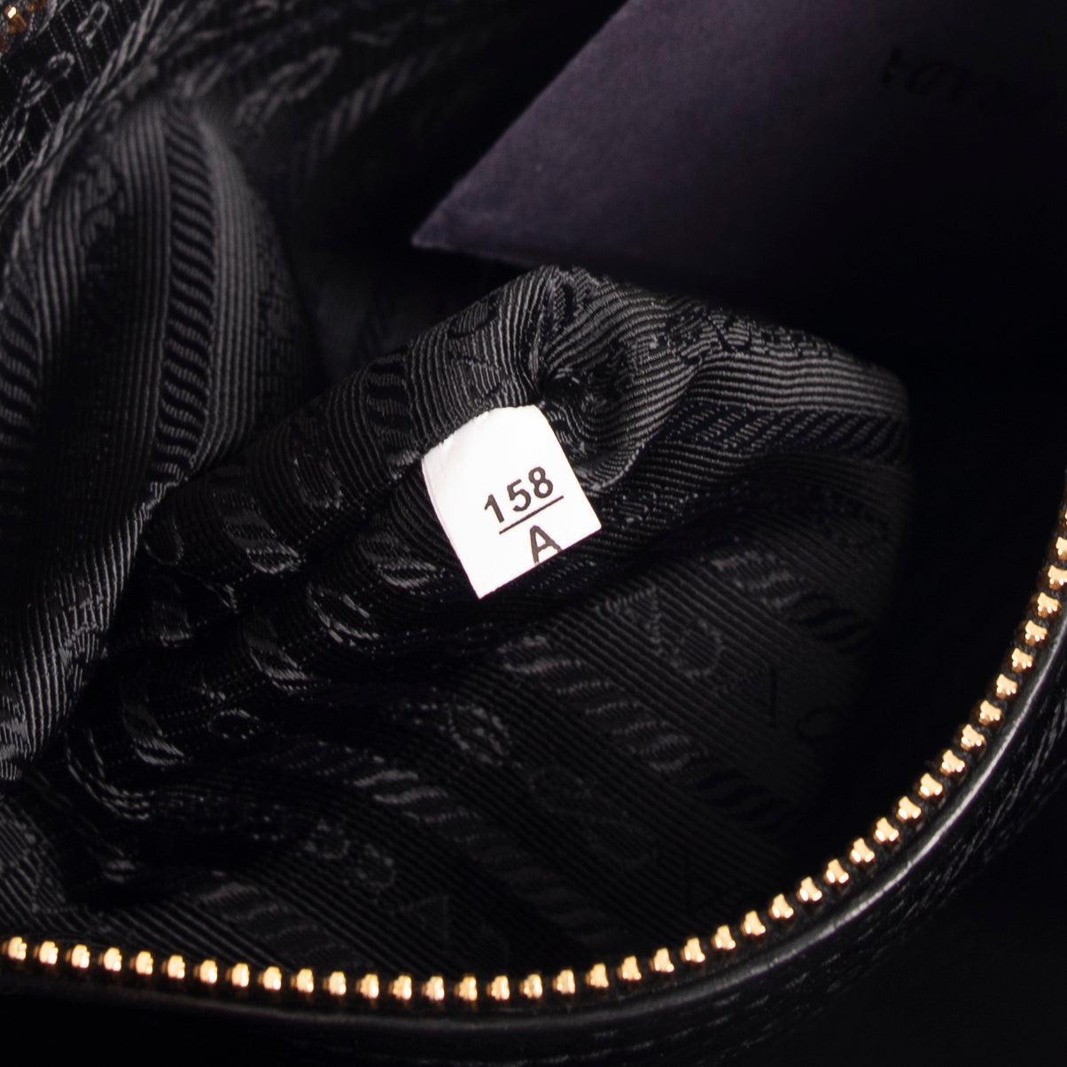 Prada Vitello Daino Crossbody Bag w/ Extra Strap