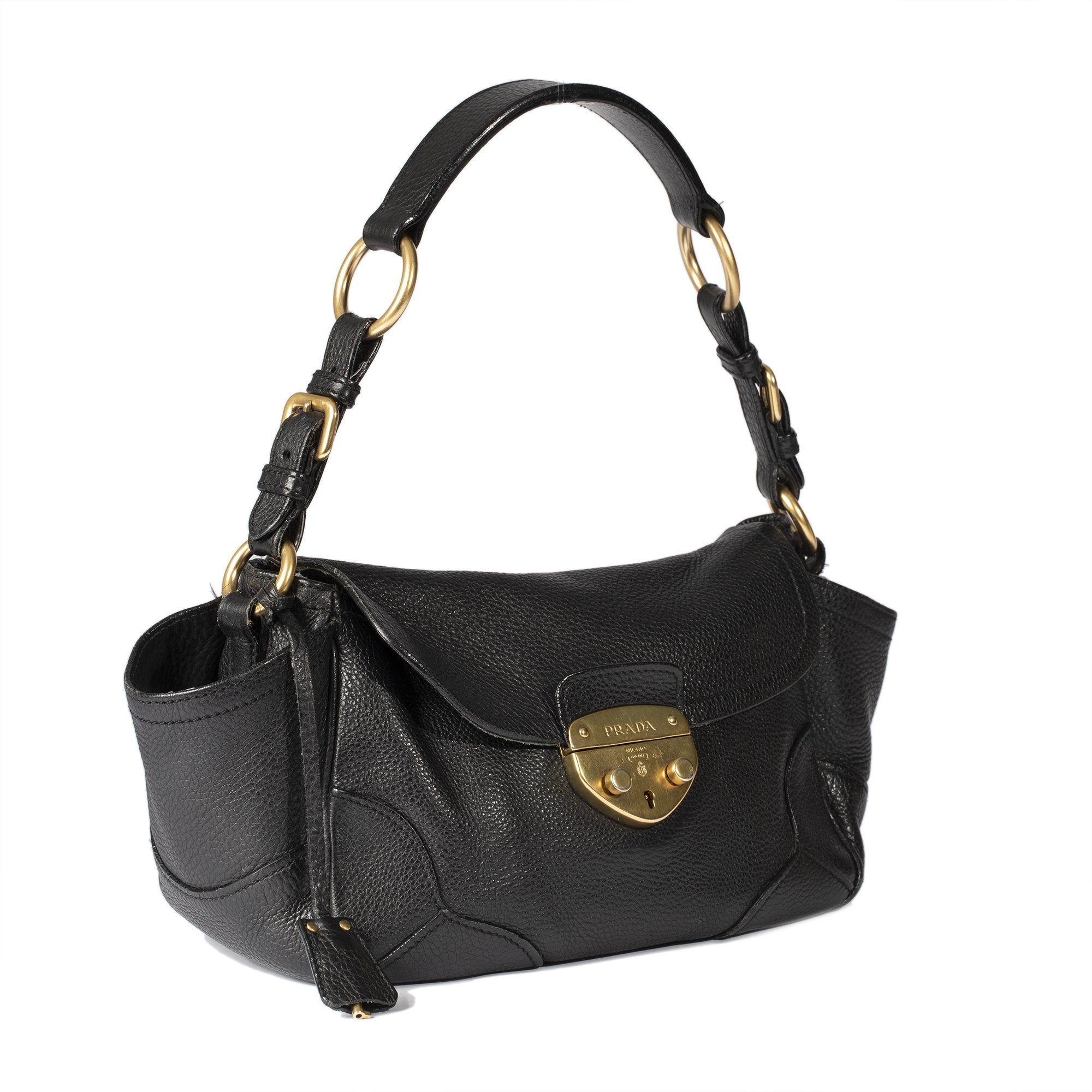Prada Vitello Daino Easy Shoulder Bag