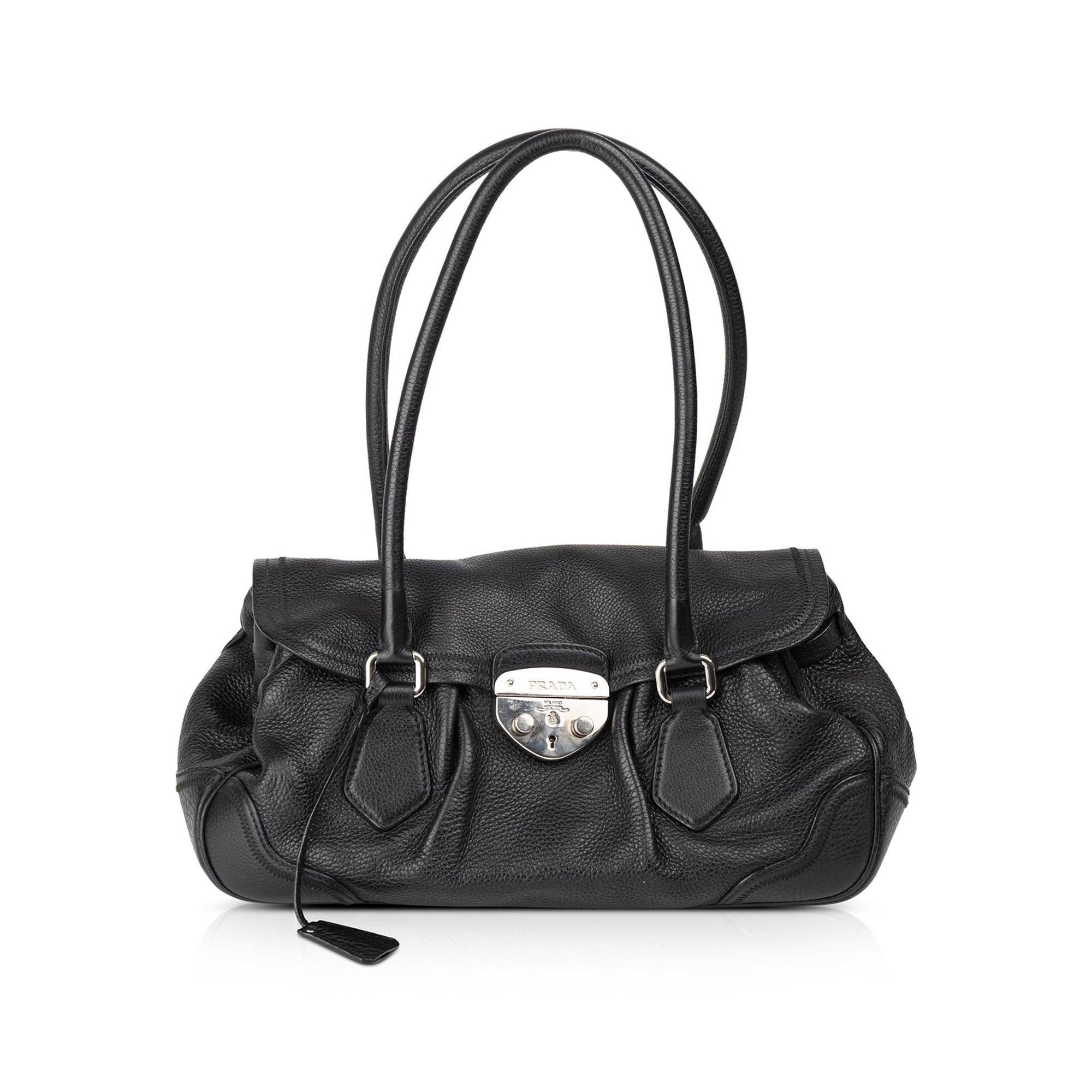 PRADA Vitello Daino Shoulder Bag2wayバッグ Prada Vitello Daino Easy Shoulder Bag – OLIVER'S