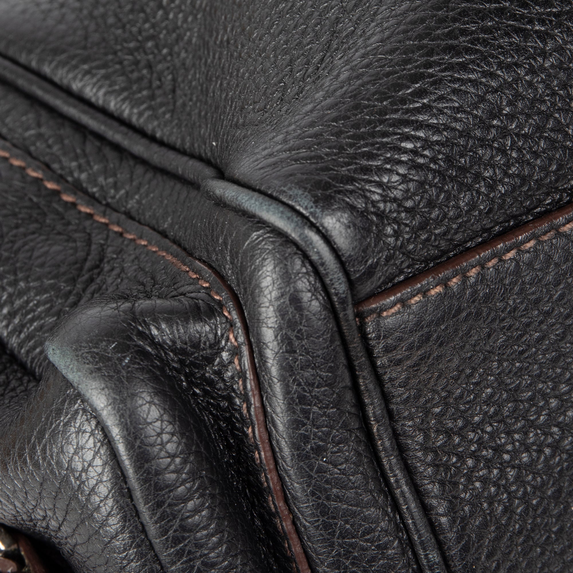 Prada Vitello Daino Side Pocket Tote