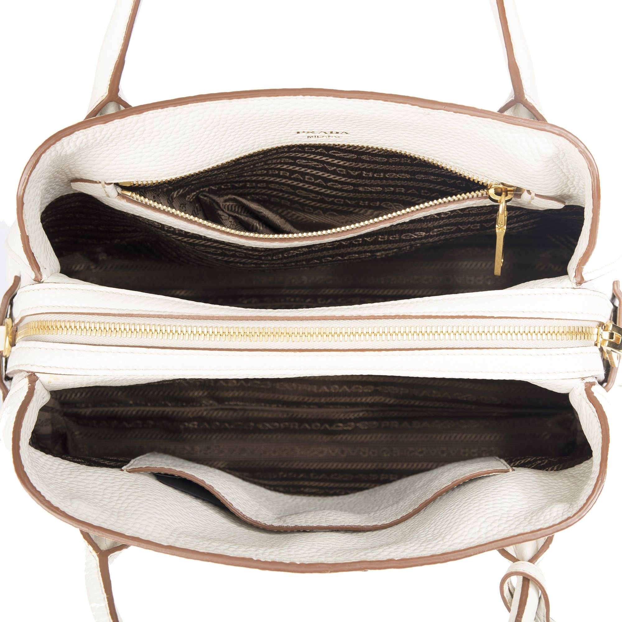 Prada Vitello Daino Tote