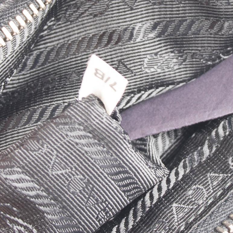 Prada Vitello Daino Zip Crossbody Bag