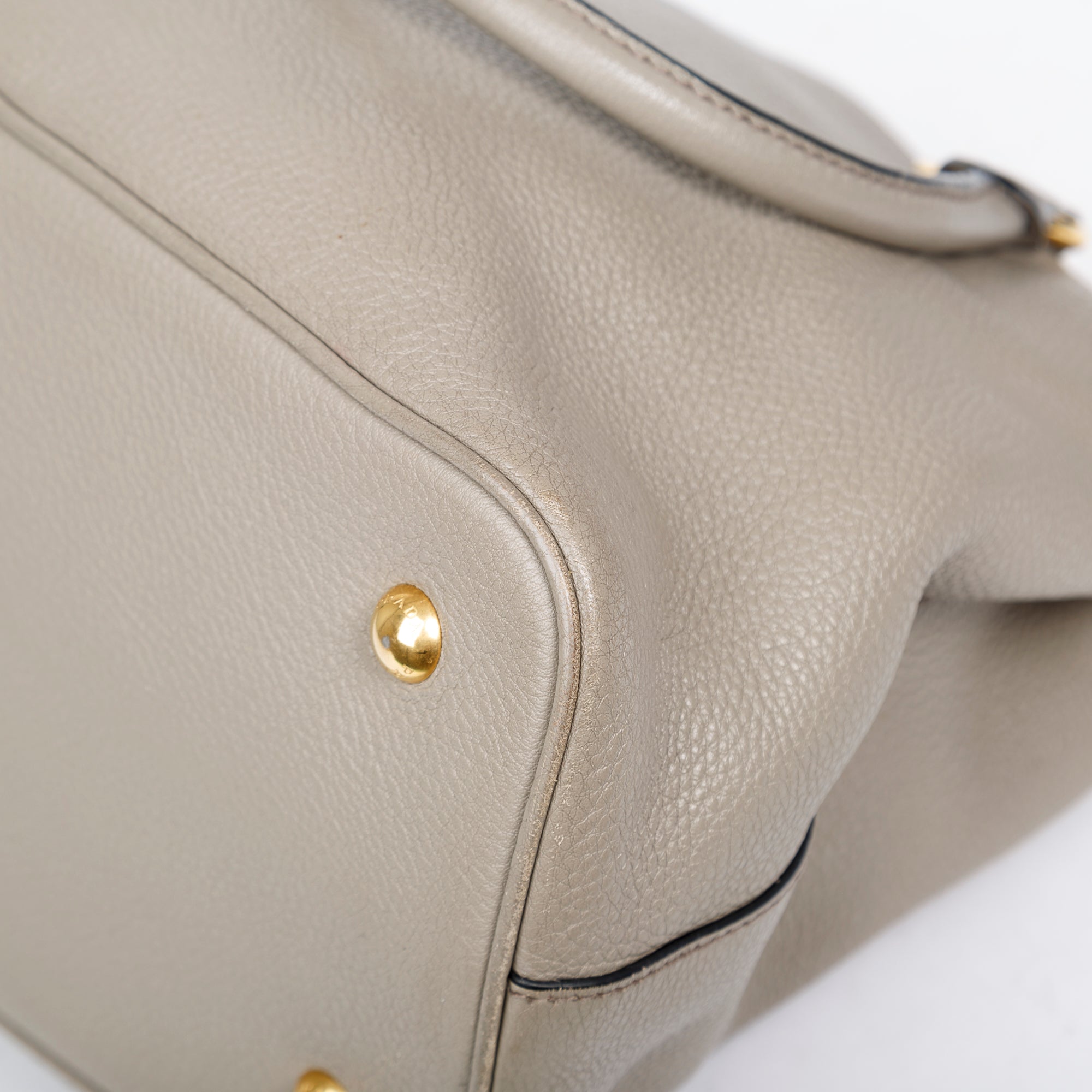 Prada Vitello Phenix Tote w/ Shoulder Strap