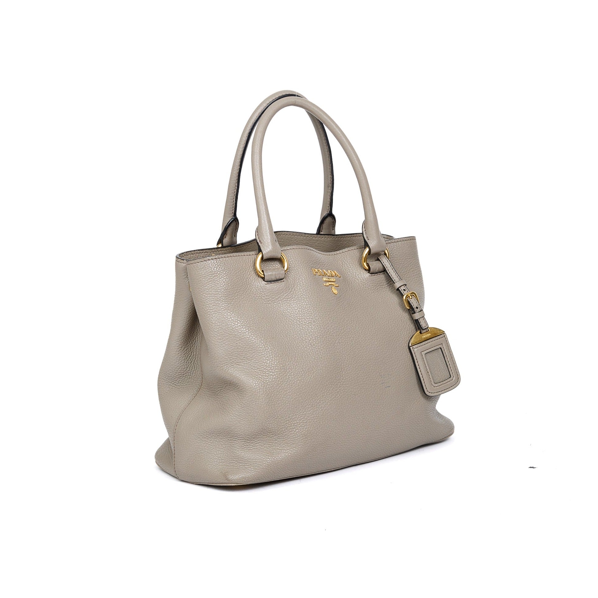 Prada Vitello Phenix Tote w/ Shoulder Strap