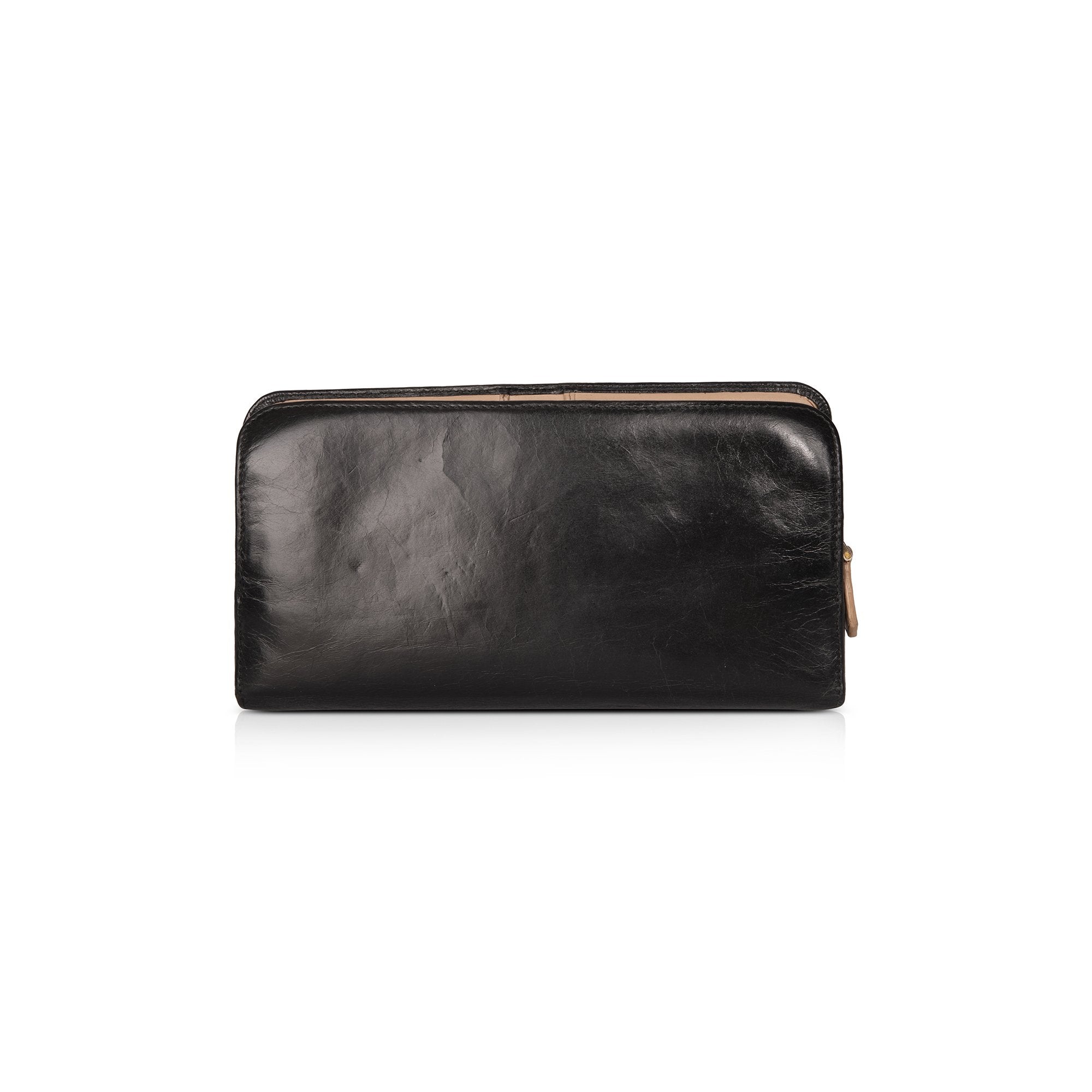 Prada Vitello Shine Leather Organizer Wallet