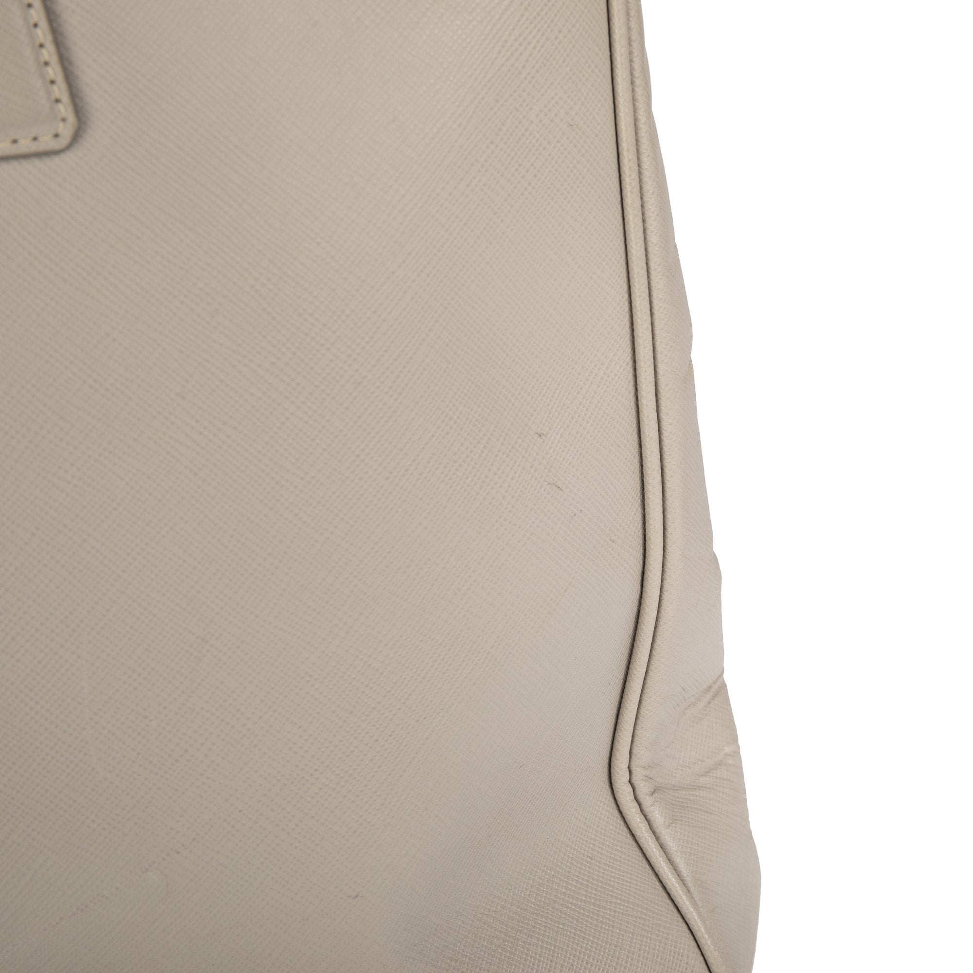 Prada XL Saffiano Lux Double Zip Tote