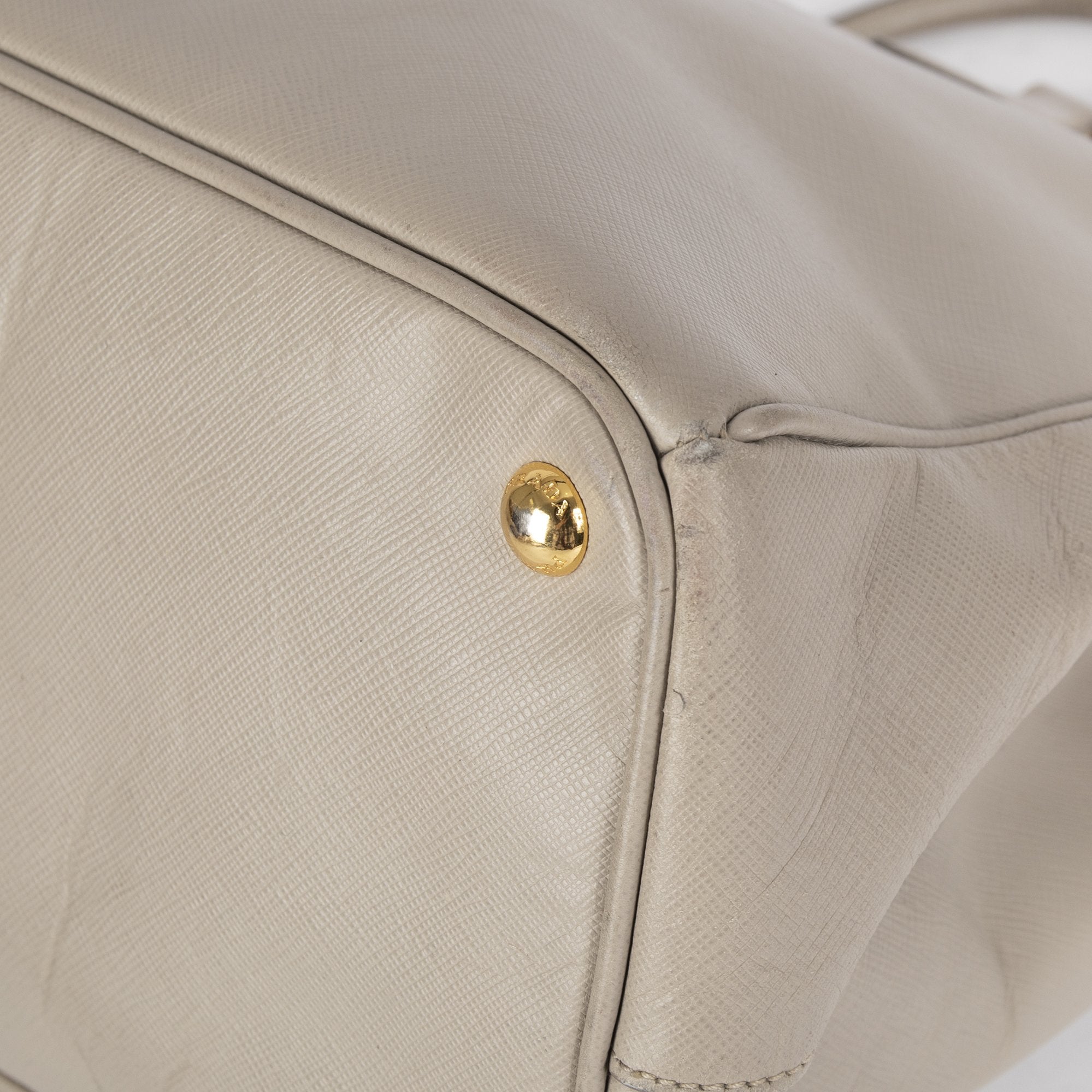 Prada XL Saffiano Lux Double Zip Tote