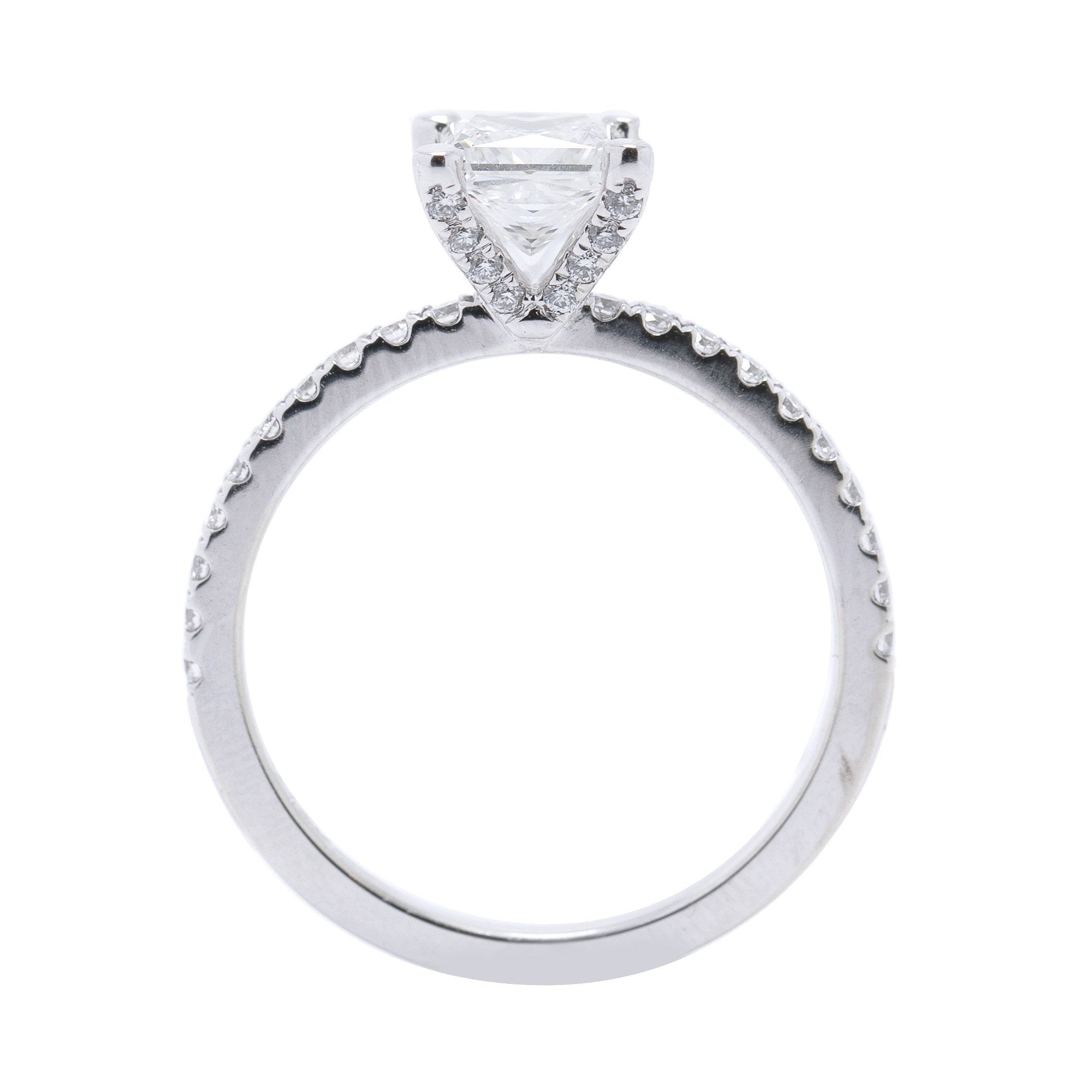 Princess Cut Diamond Engagement Ring