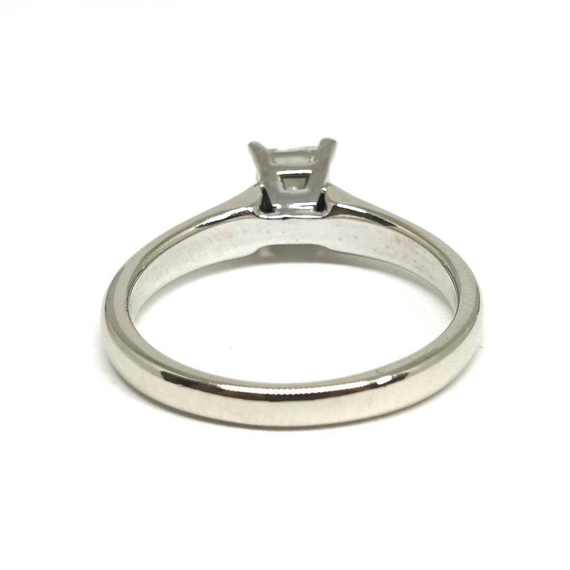 Princess Cut Diamond Solitaire Engagement Ring