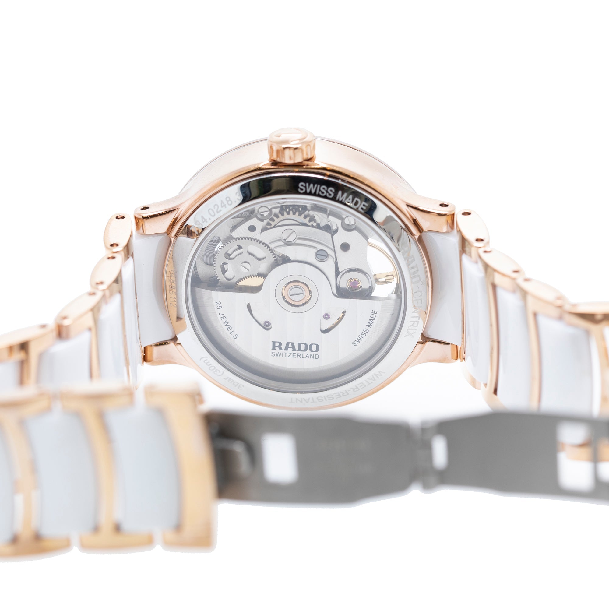 Rado Analog Centrix Diamond Dial Automatic Watch