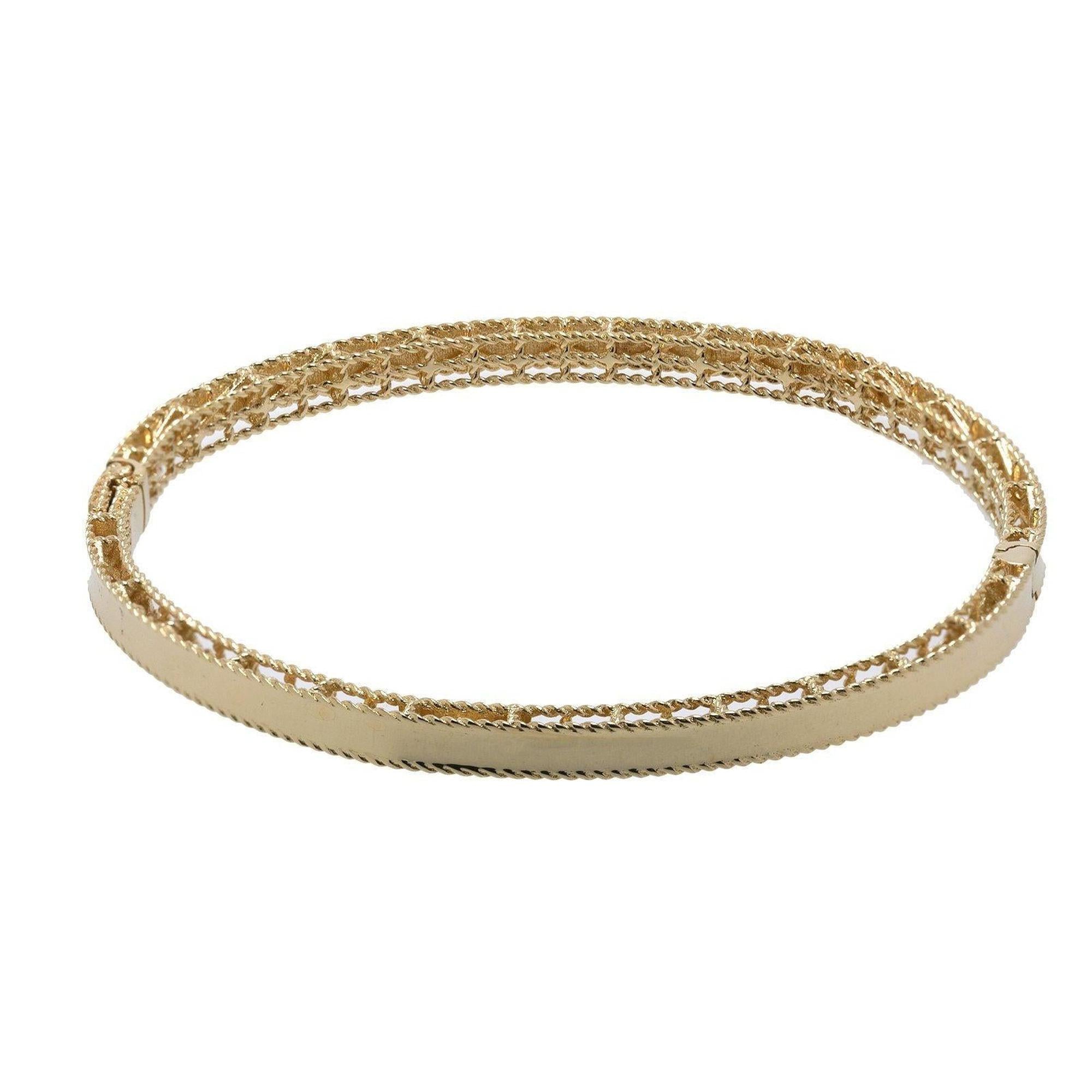 Roberto Coin 18k Gold Symphony Princess Oval Bracelet