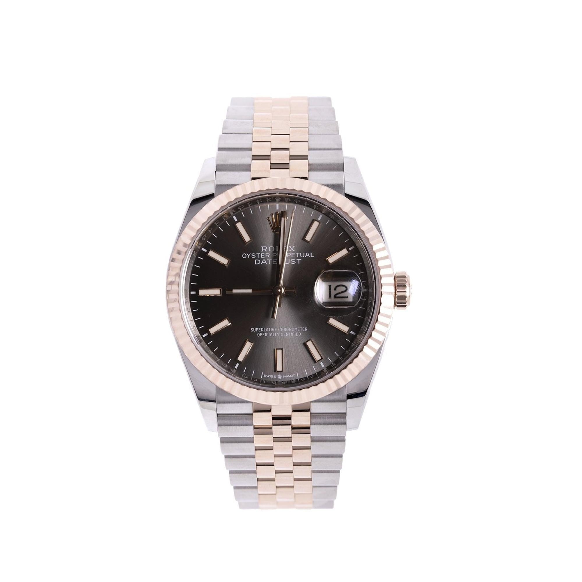 Rolex 2021 Two-Tone Datejust 36 mm Watch w/ Box & Papers