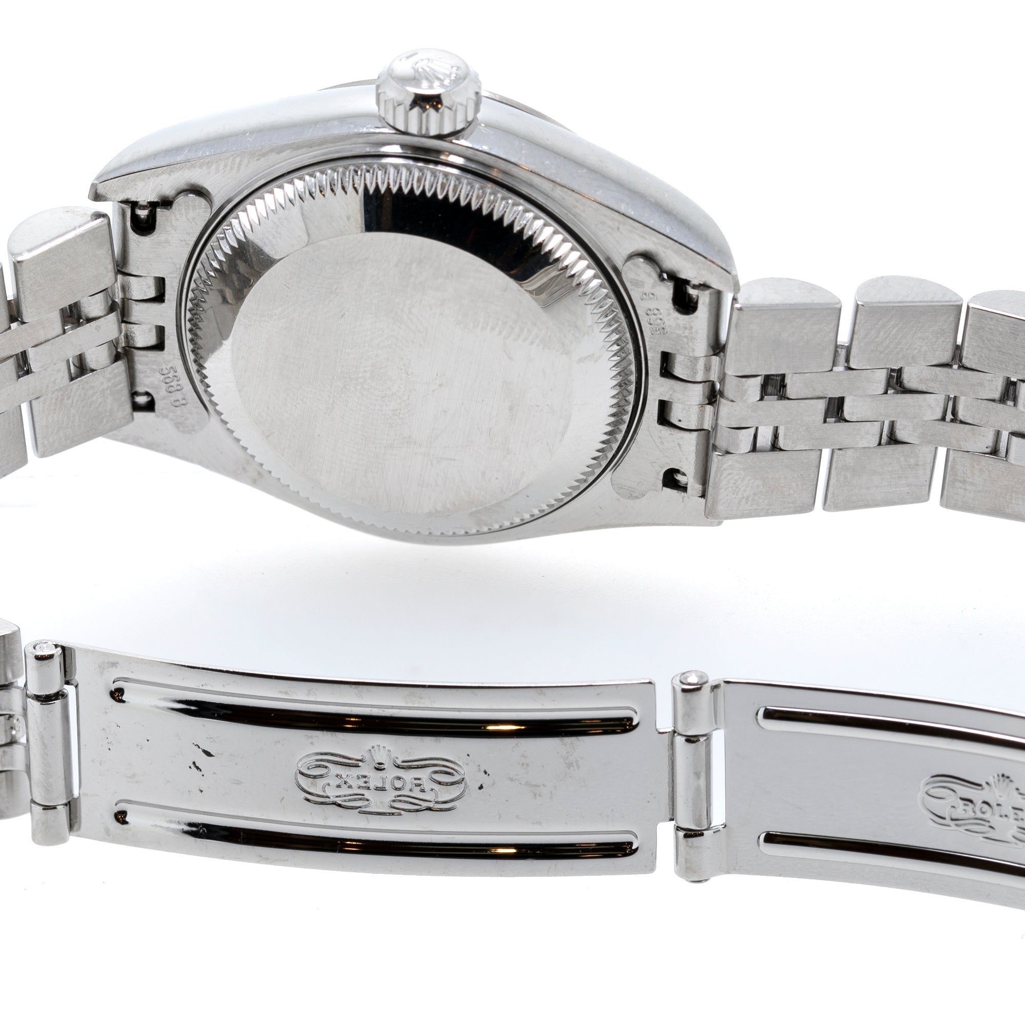 Rolex Datejust 26 mm Watch with Pink Diamond Dial w/ Box & Papers