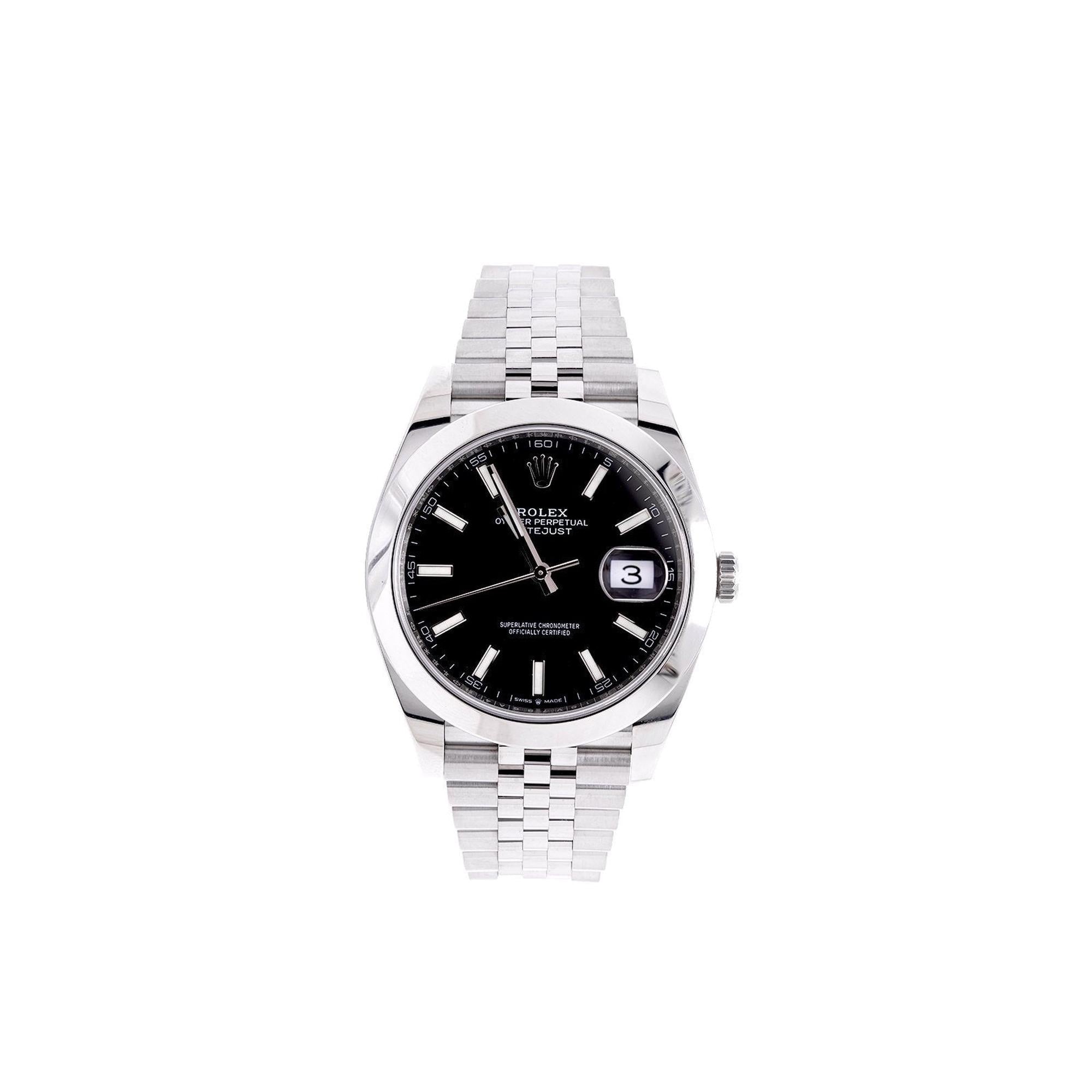 Rolex Datejust 41 mm Watch w/ Box & Papers