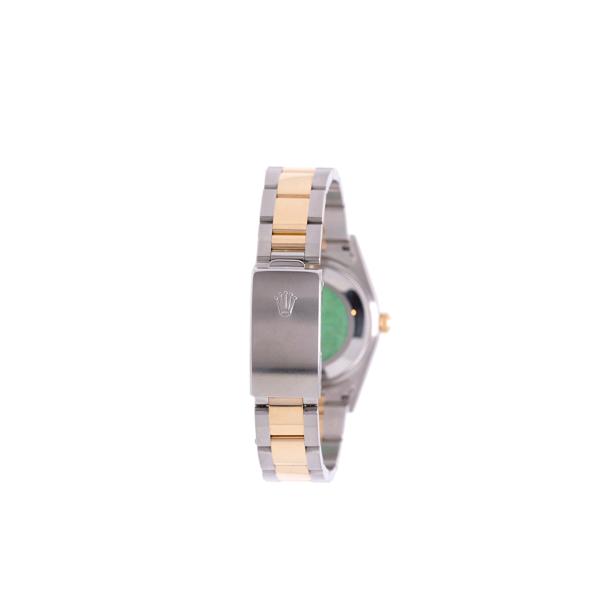Rolex Steel & Gold Oyster Perpetual Date 34 mm Watch w/ Box & Papers