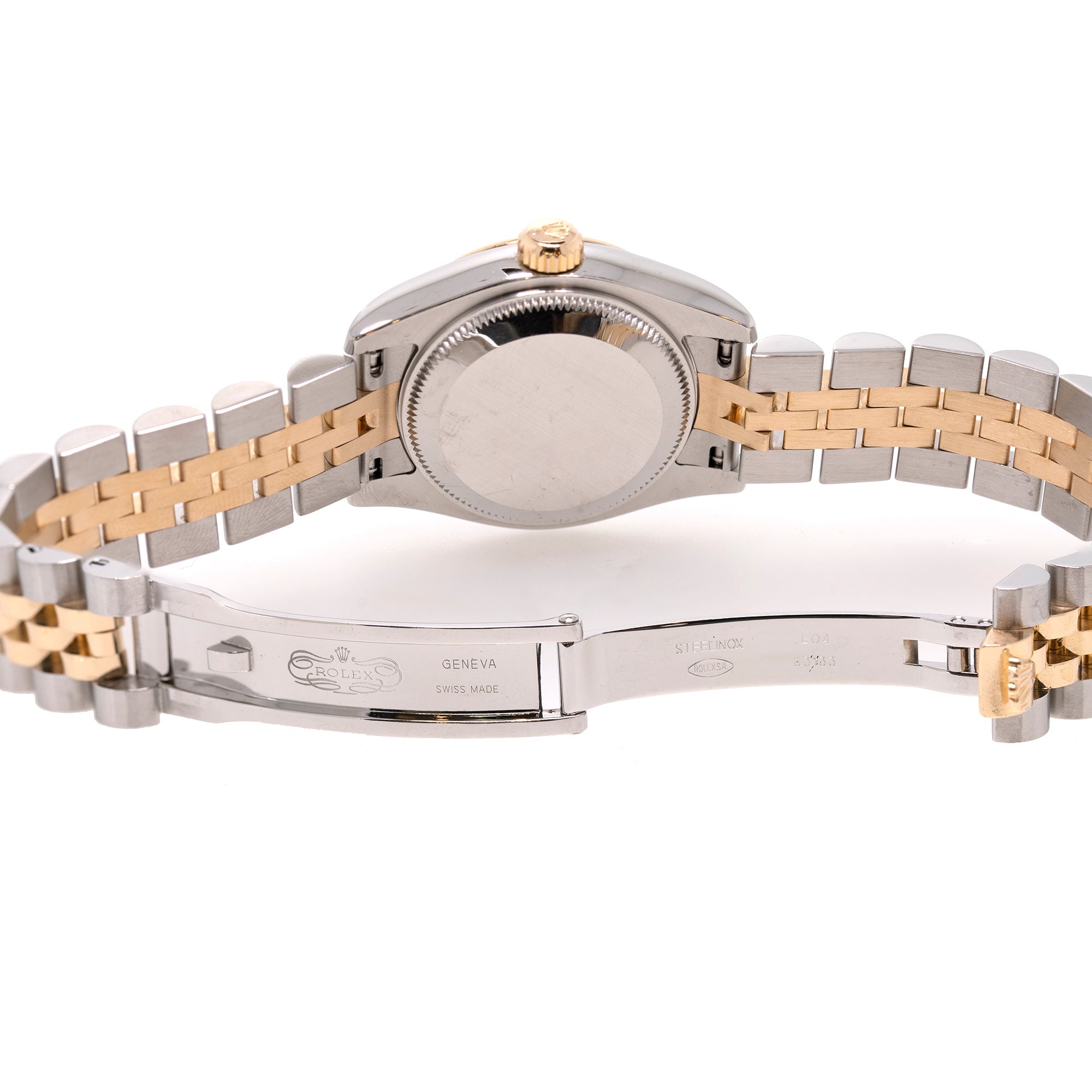 Rolex Two-Tone Datejust 26 mm Diamond Dial Watch w/ Box & Papers