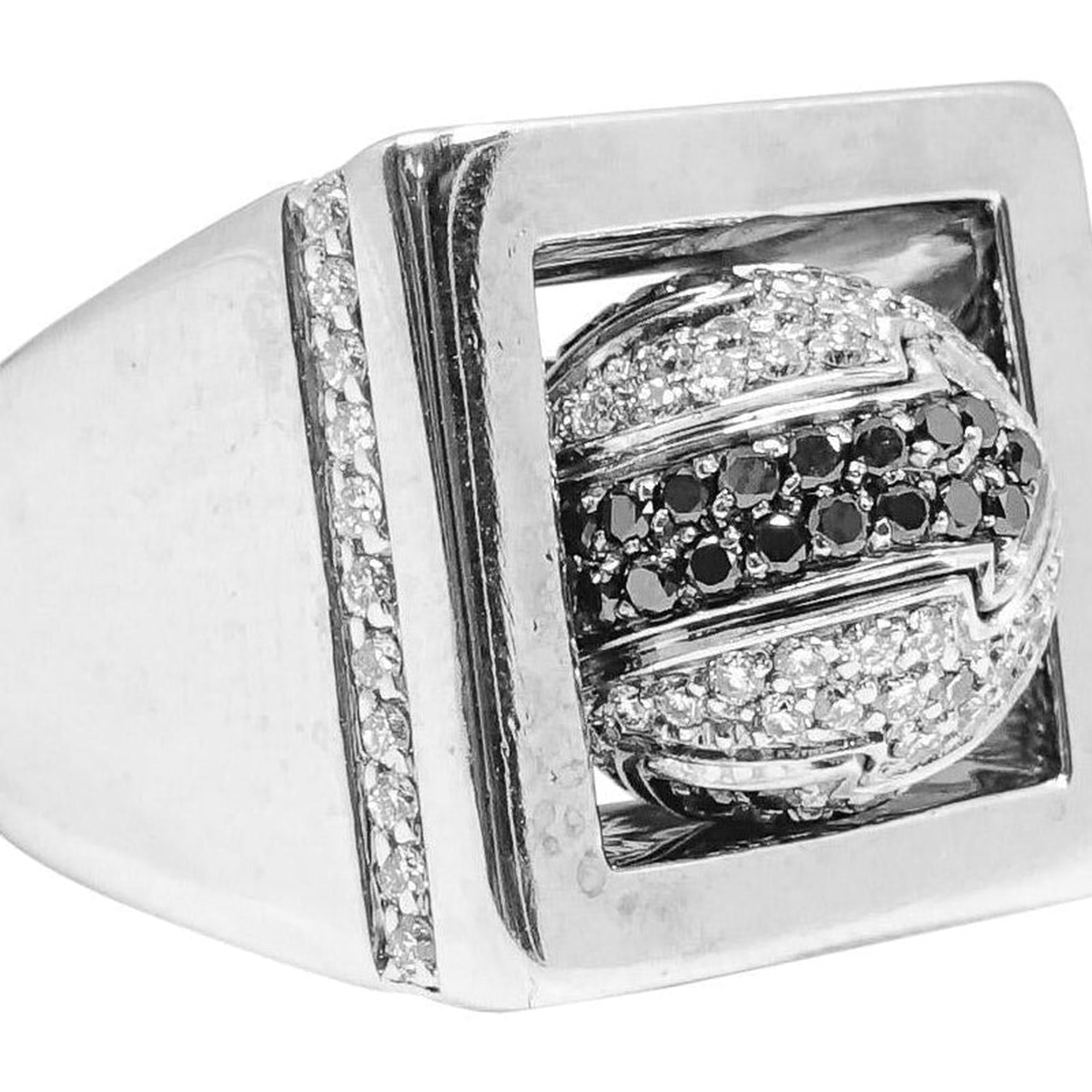 Rotating Diamond Ball Ring – OLIVER'S