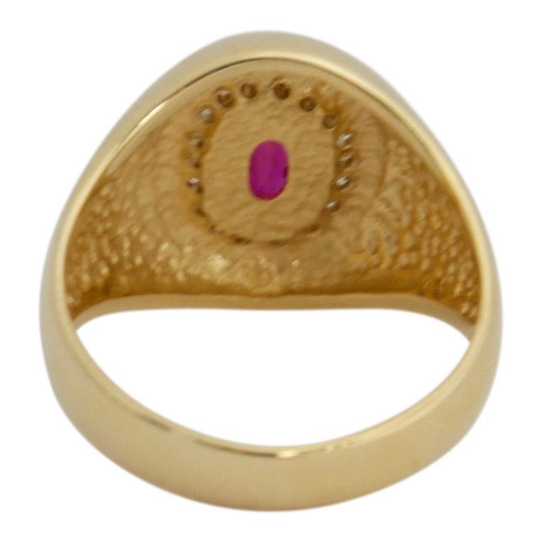 Ruby and Diamond Ring