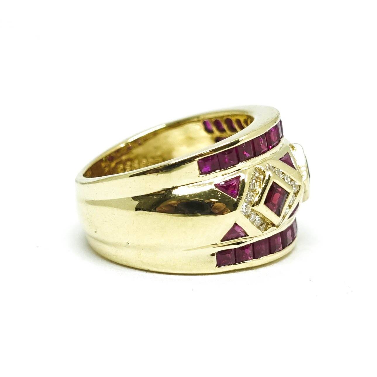 Ruby and Diamond Ring